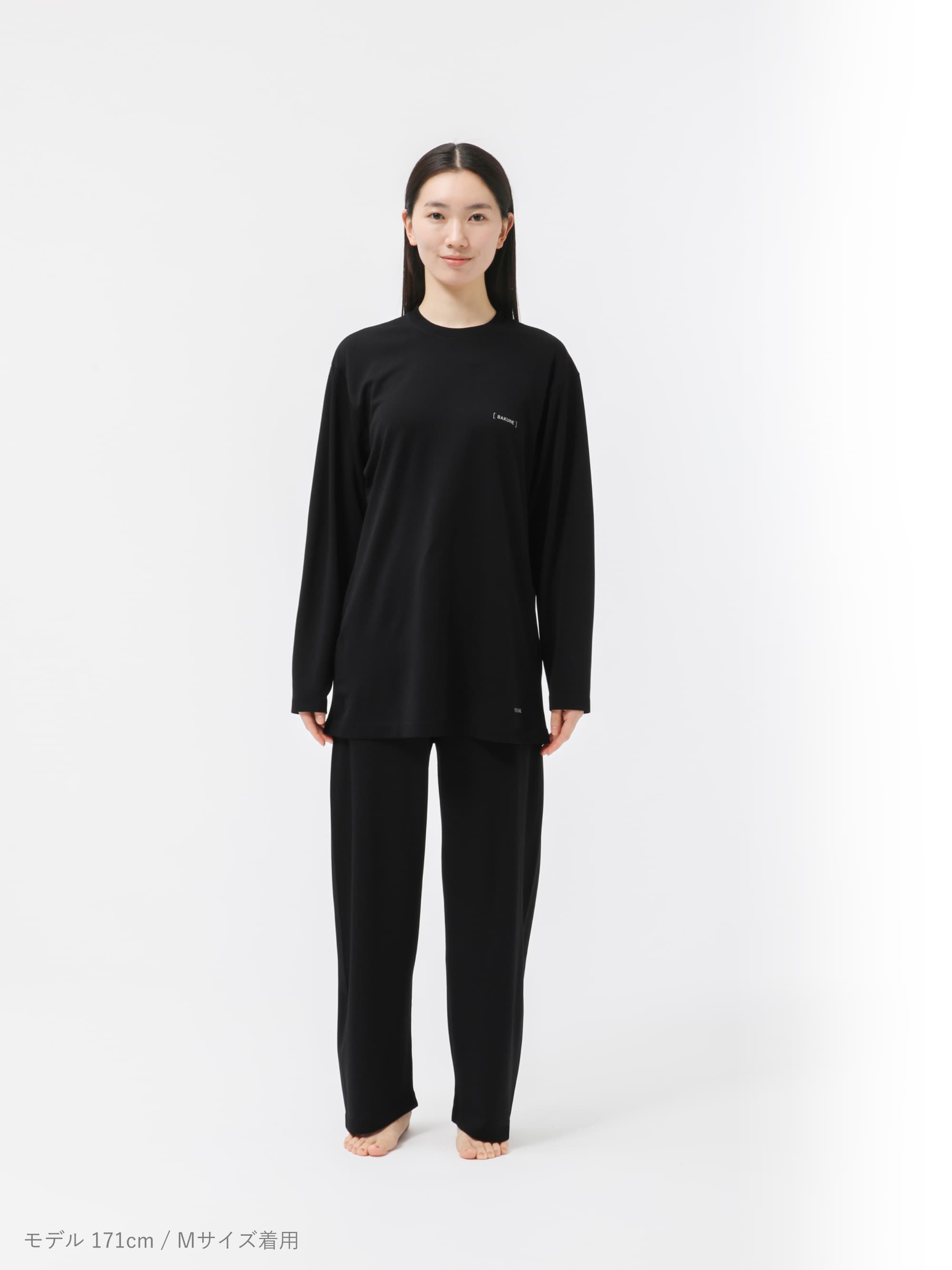 BAKUNE 3D Dry Women's 上下セット（長袖Tシャツ・ロングパンツ）_25SS