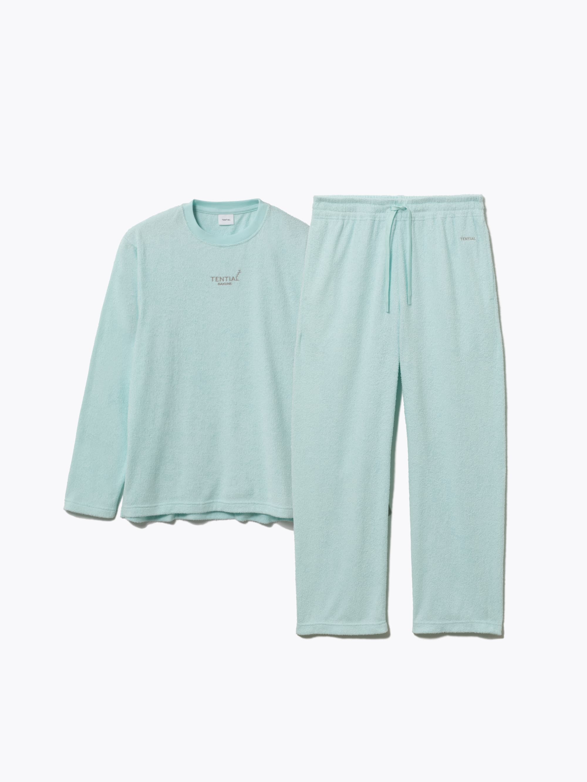BAKUNE Pile 上下セット（長袖Tシャツ・ロングパンツ）_25SS | TENTIAL