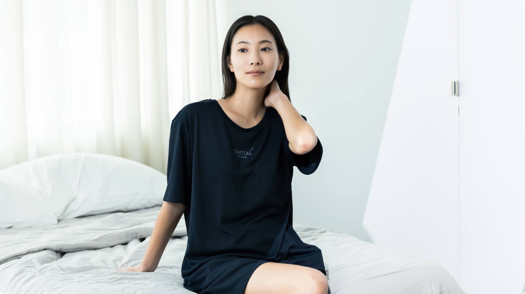 BAKUNE Dry Women's 上下セット（半袖Tシャツ・ロングパンツ）_25SS