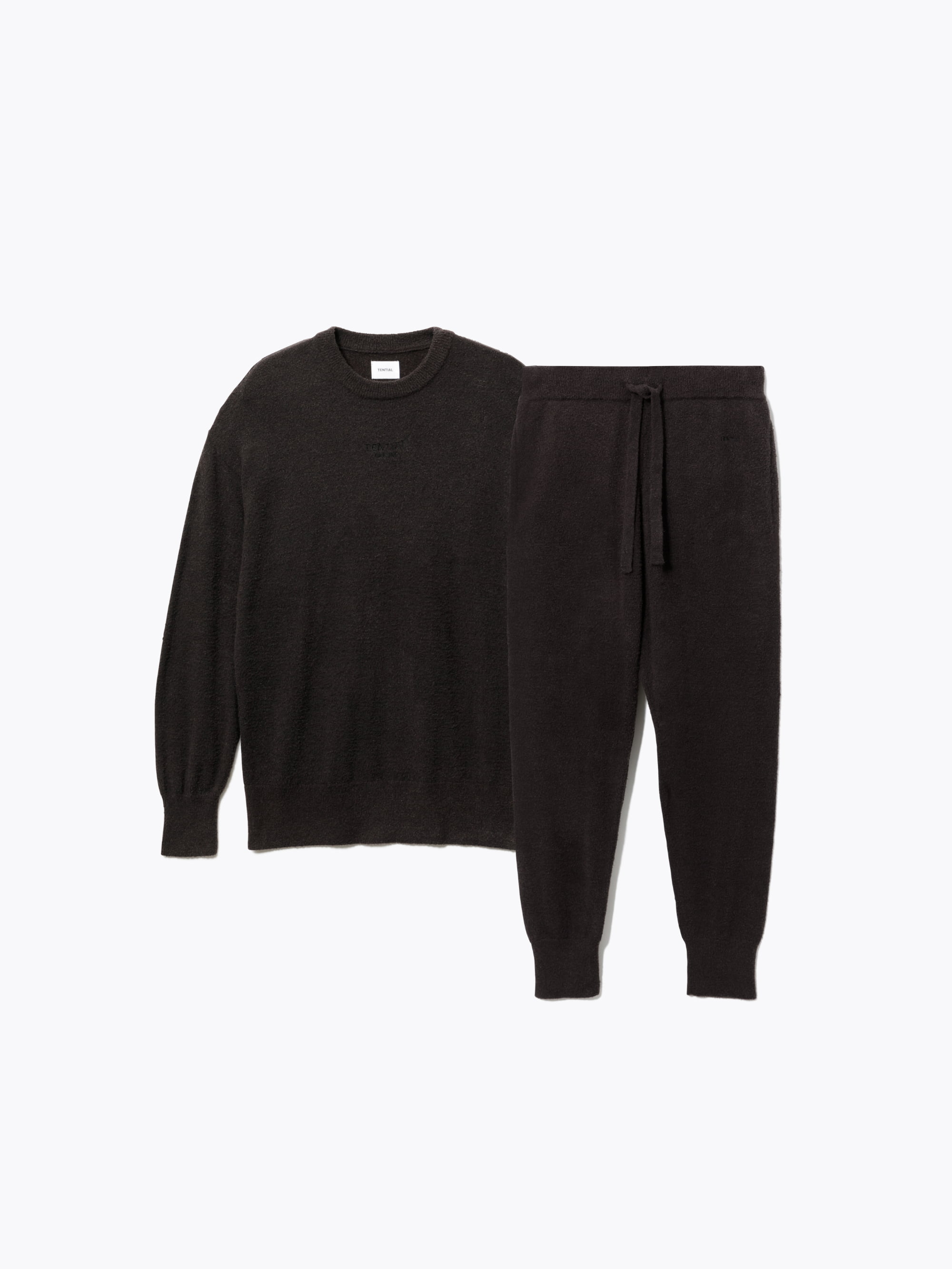 BAKUNE ソフトニット / 上下セット（長袖クルーネックシャツ・ロング