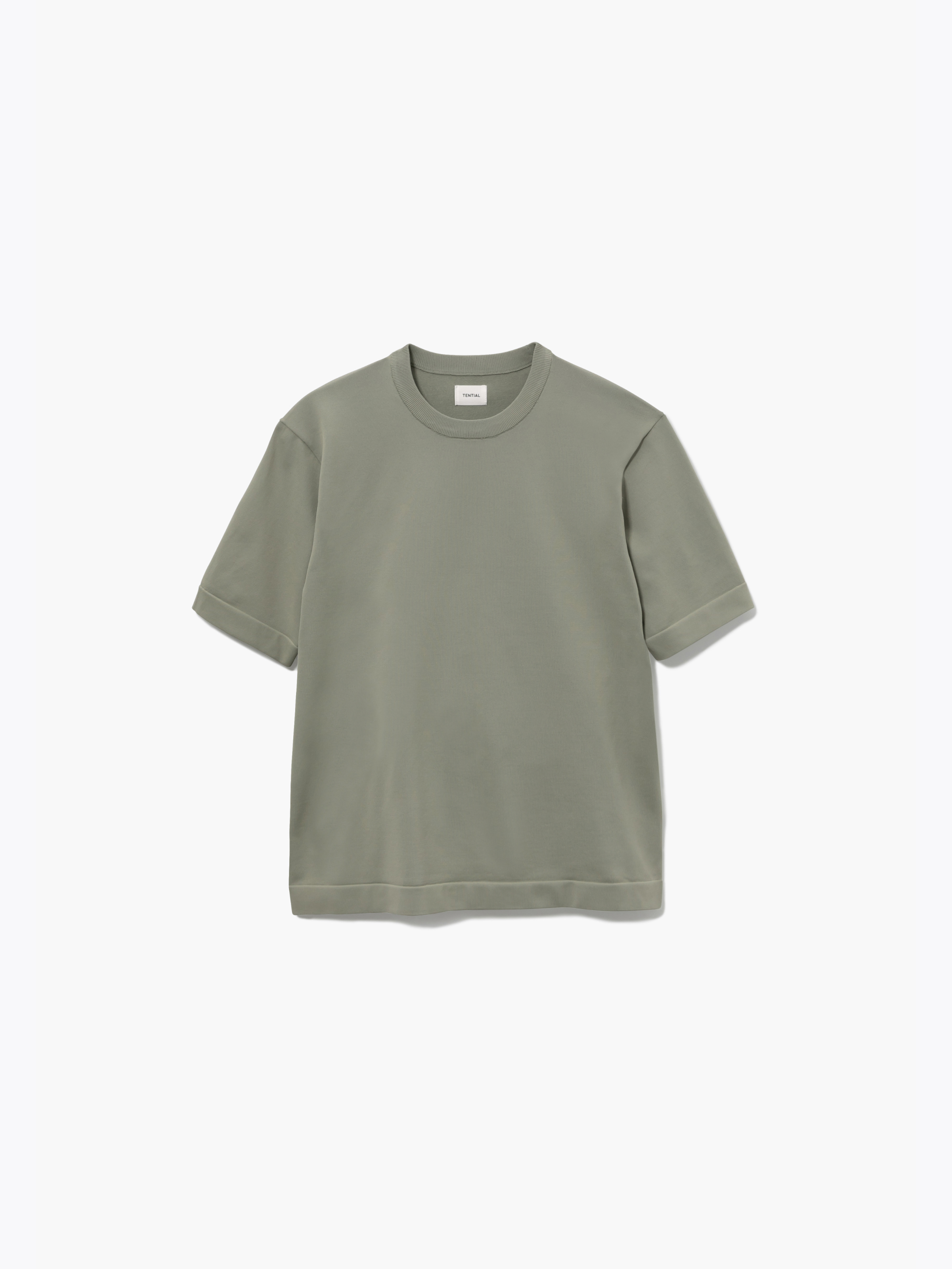 ライトニット】半袖Tシャツ メンズ_上下セット(ロングパンツ