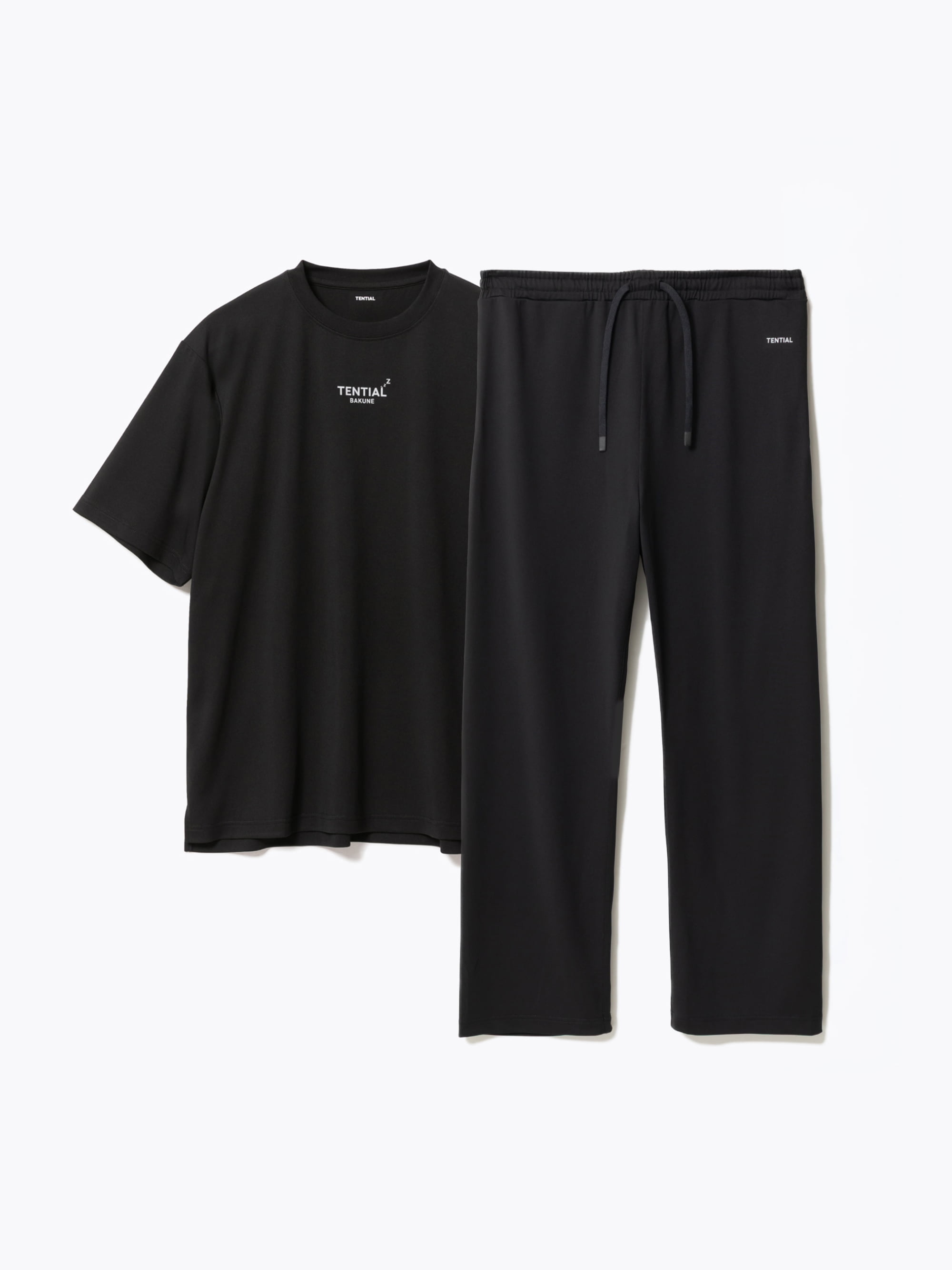 BAKUNE Dry Men's 上下セット 長袖 ロングパンツ メンズ L TENTIAL（テンシャル） リカバリーウェア BAKUNE Dry Men's 上下セット