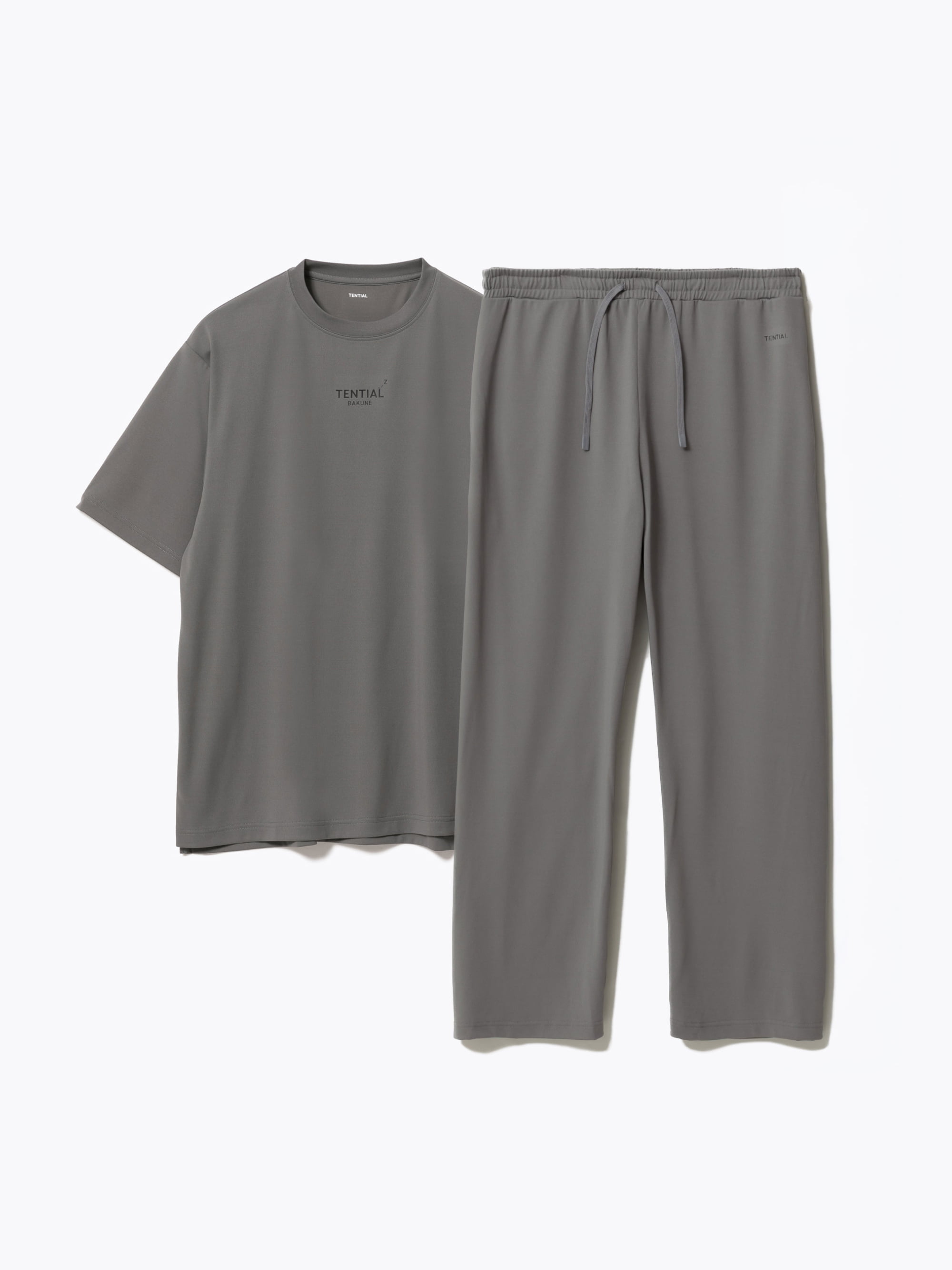 BAKUNE Dry Men's 上下セット（半袖Tシャツ・ロングパンツ）_25SS
