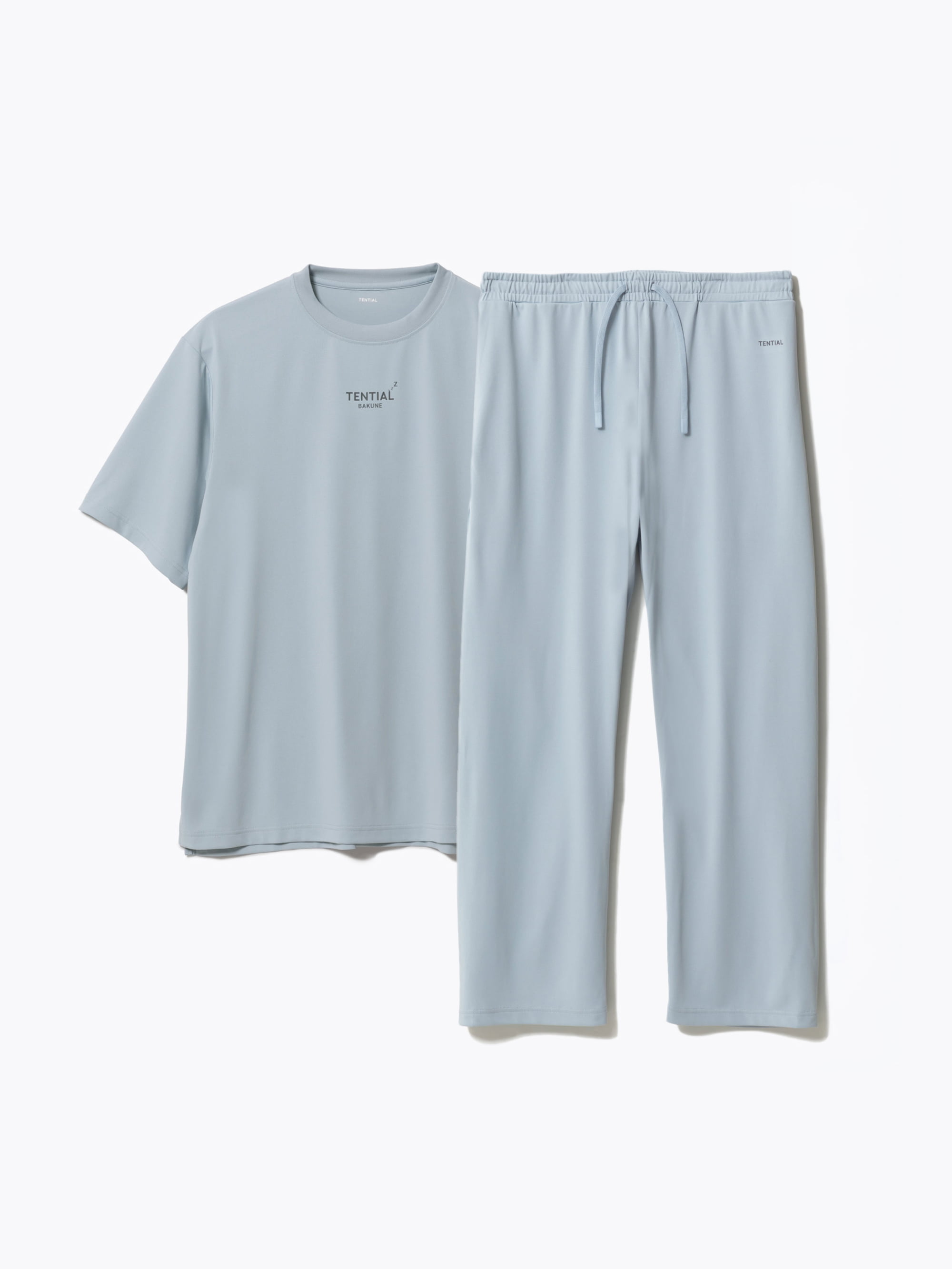 BAKUNE Dry Men's 上下セット（半袖Tシャツ・ロングパンツ）_25SS
