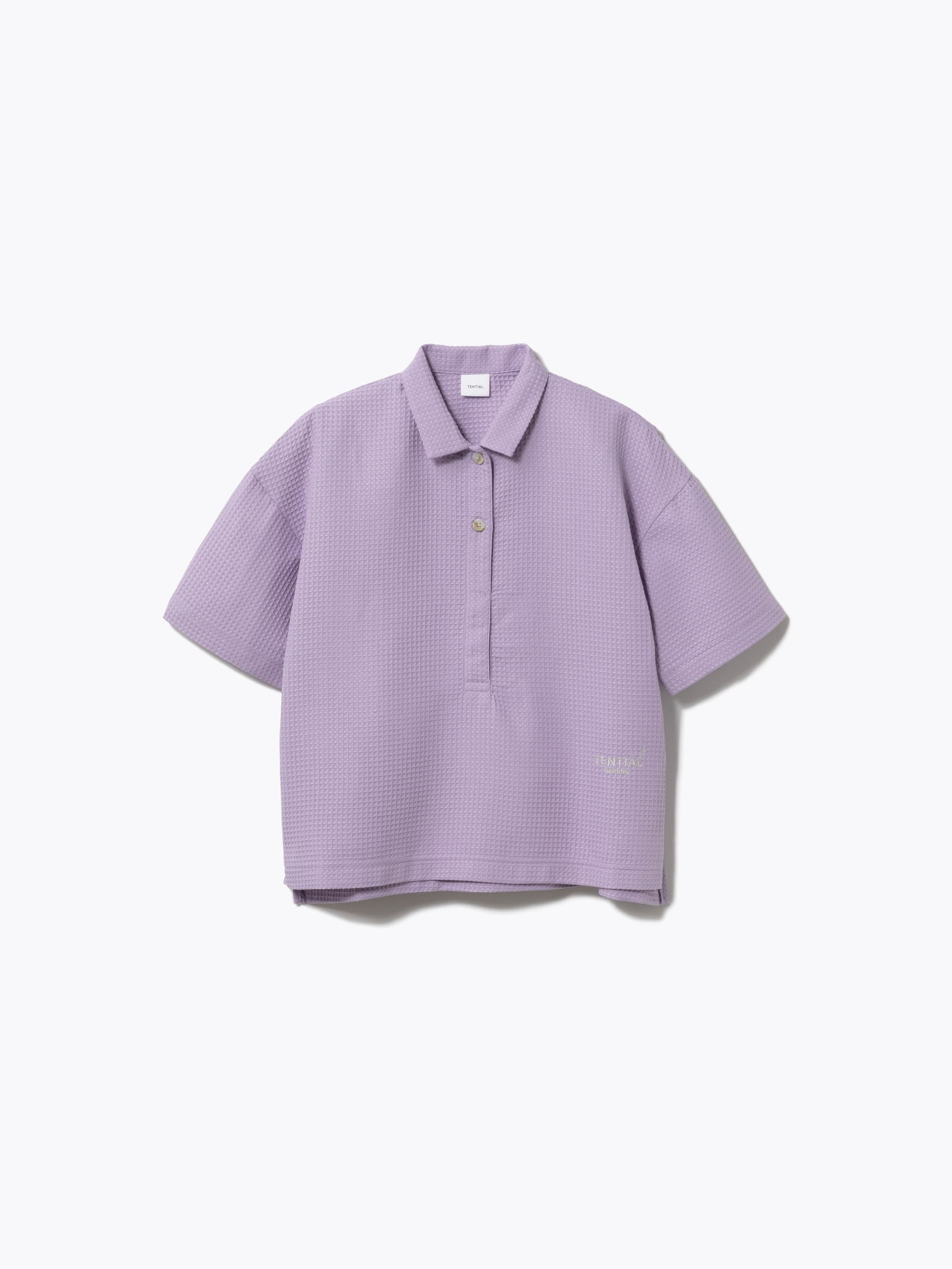 BAKUNE Waffle Women's 上下セット（半袖シャツ・ショートパンツ