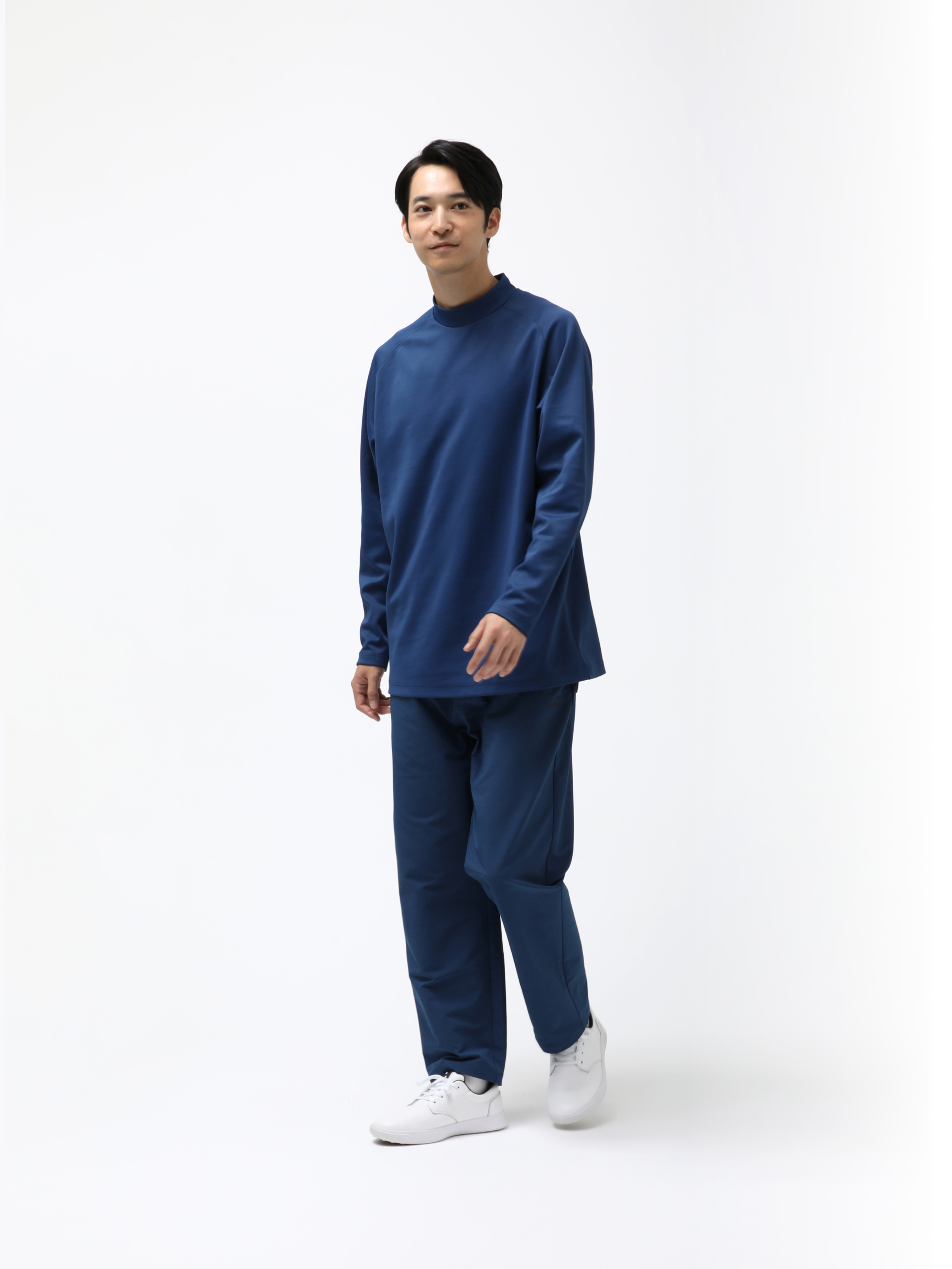 沖縄限定！早い者勝ち！fr2golf ペイズリー モックネックシャツ　2枚セット ペイズリージャガード柄シルクネクタイ｜メンズファッション通販