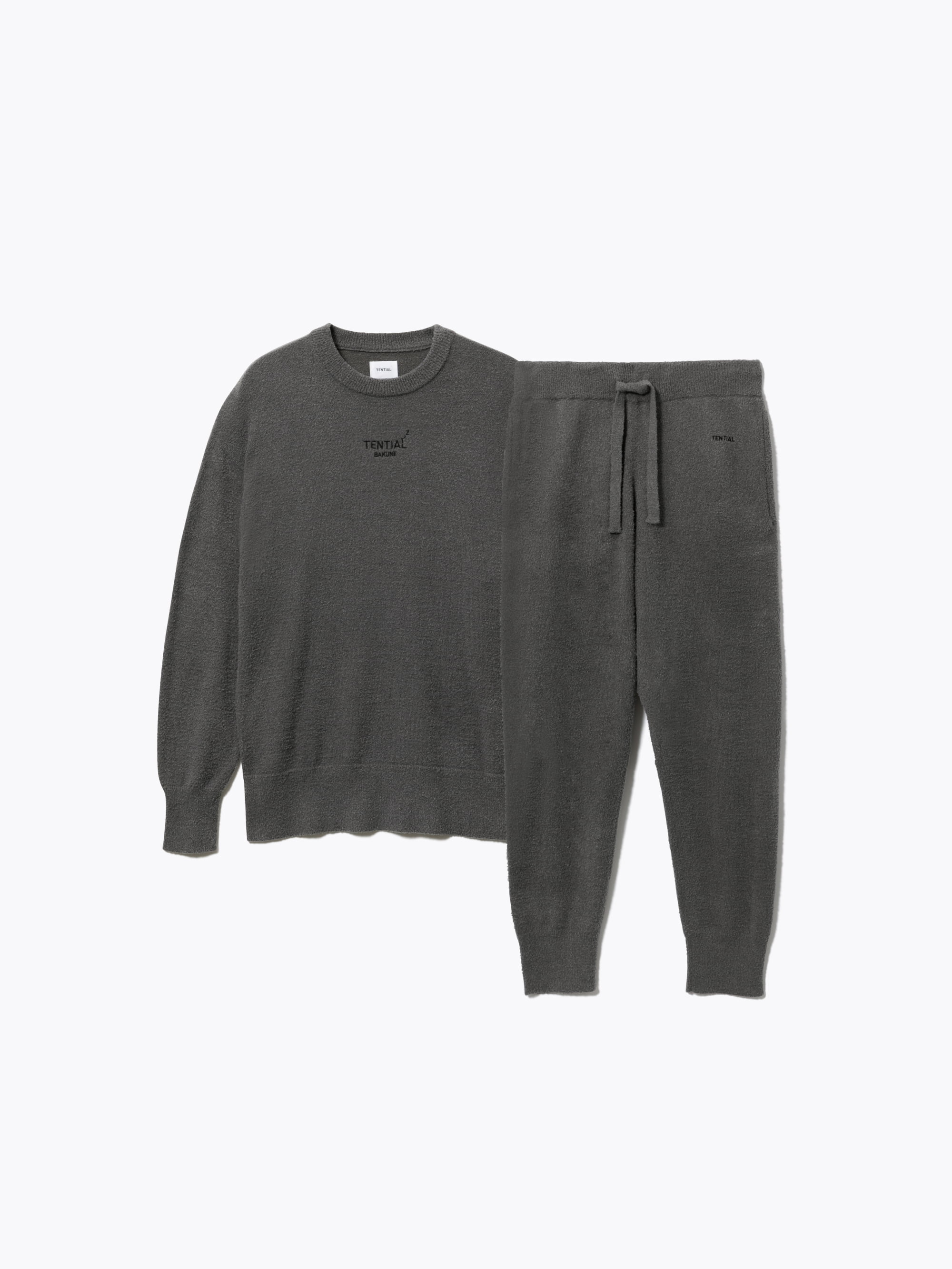 BAKUNE Soft Knit 上下 ブラウンSM Amazon | [TENTIAL] BAKUNE Soft Knit [バクネ ソフトニット] 上下