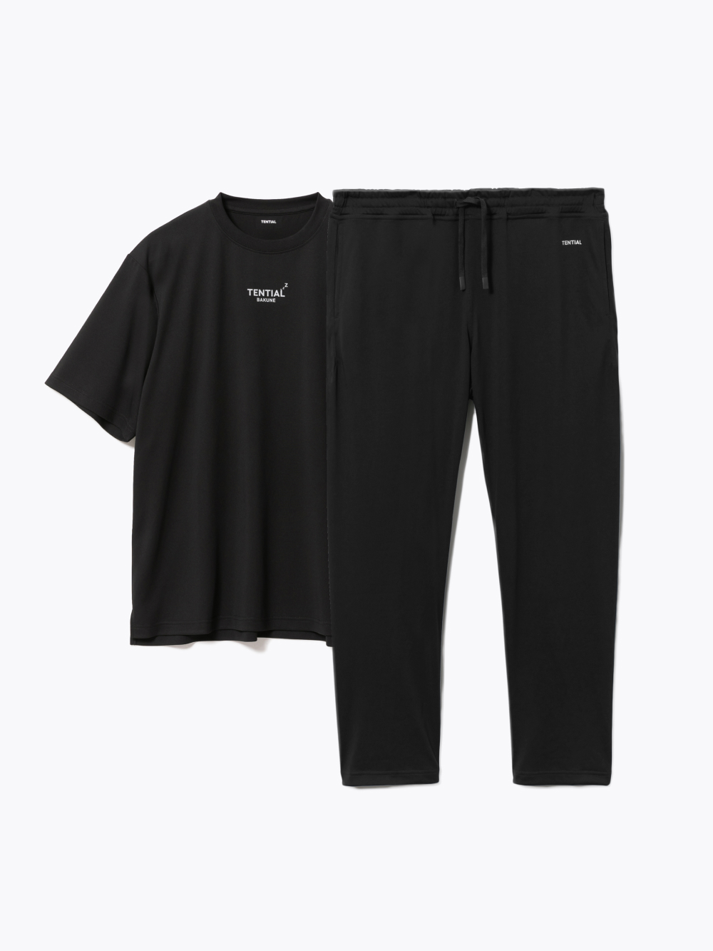 BAKUNE Dry Men's 上下セット（半袖Tシャツ・スリムロングパンツ