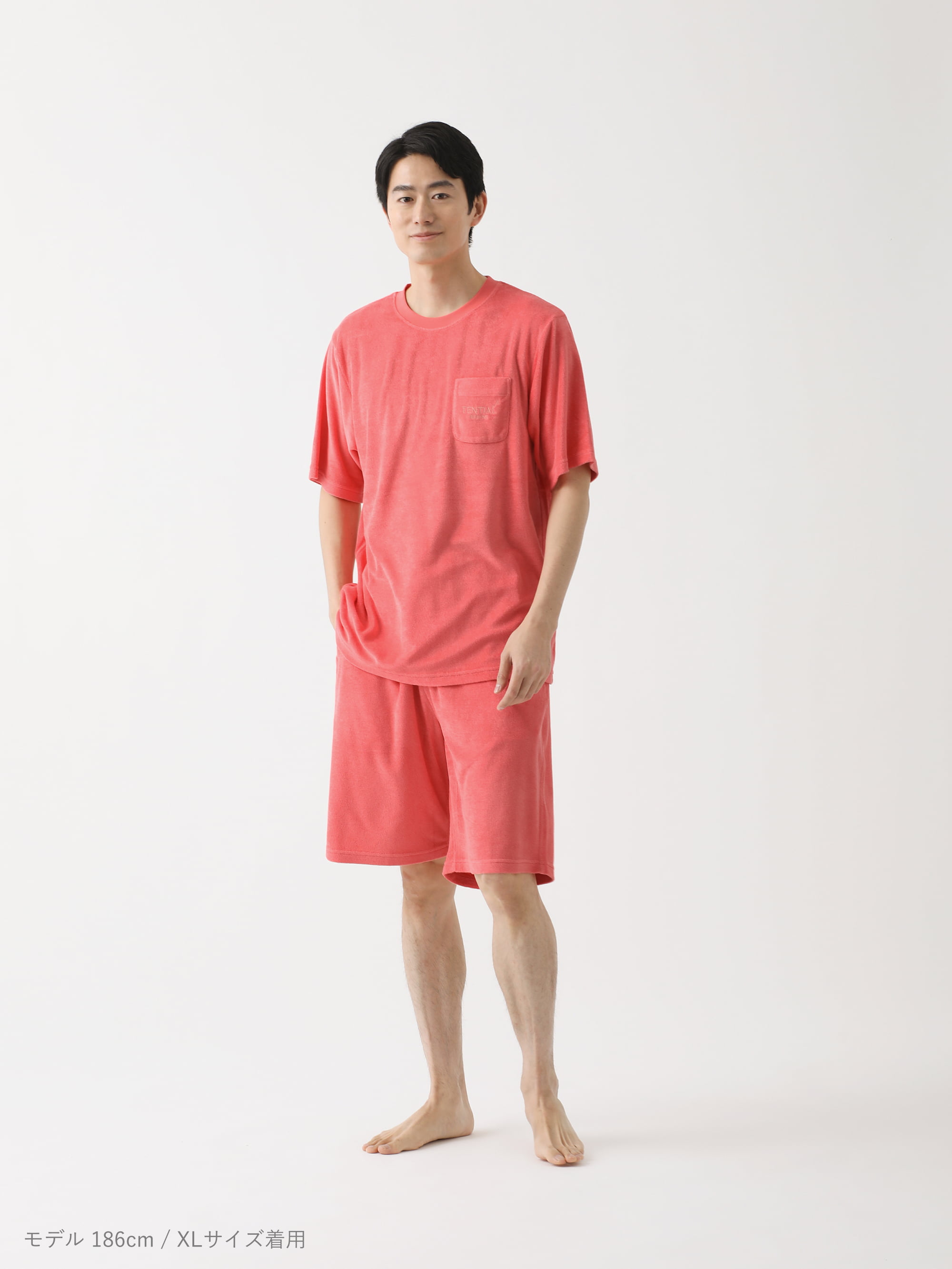 BAKUNE パイル / 上下セット（半袖Tシャツ・ショートパンツ