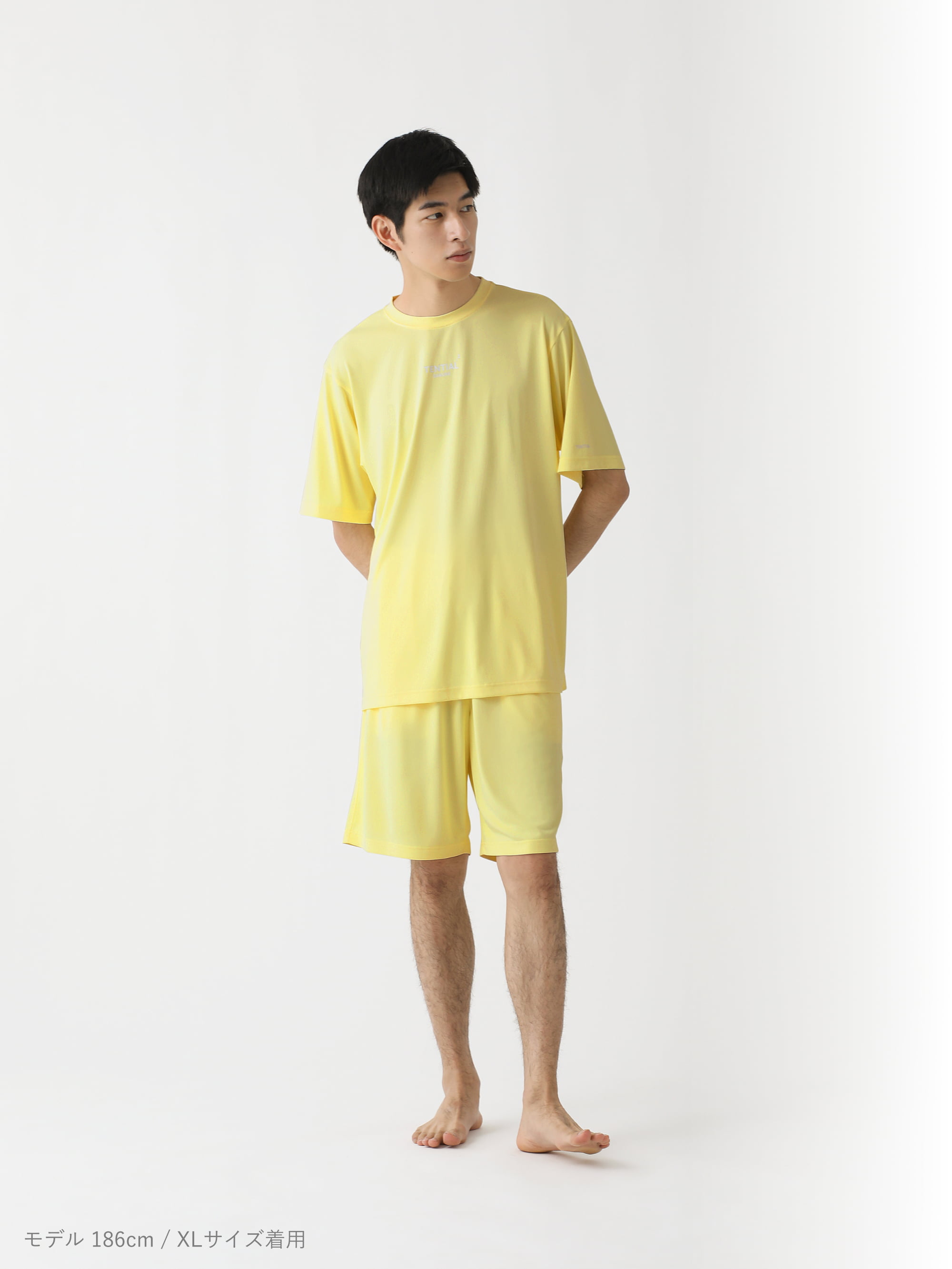 BAKUNE Dry Men's 上下セット（半袖Tシャツ・ショートパンツ）_25SS