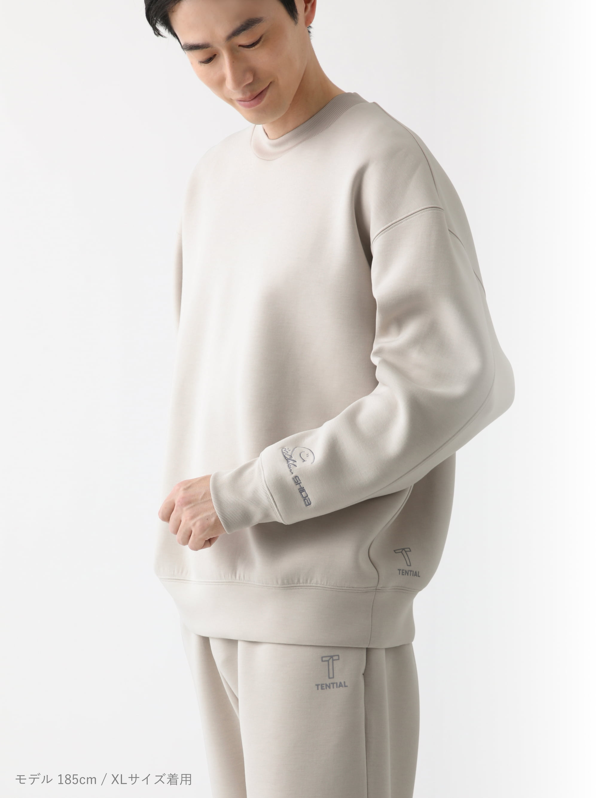 テックスウェット】クルーネックプルオーバー（志田千陽コラボ