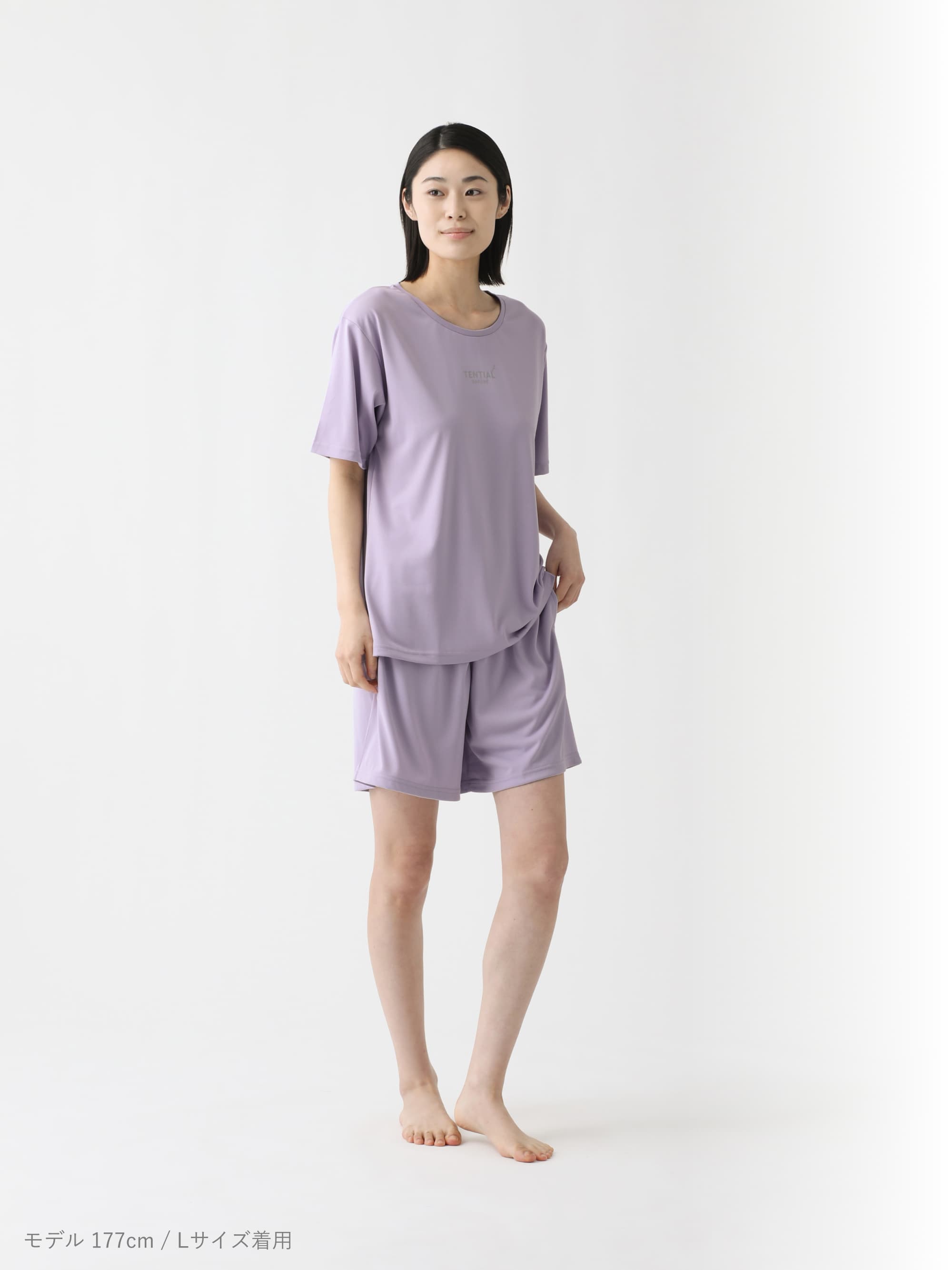 BAKUNE Dry Women's 上下セット（半袖Tシャツ・ショートパンツ）_25SS