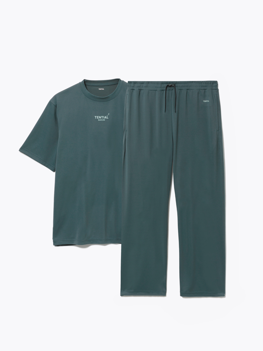 BAKUNE Dry Men's 上下セット（半袖Tシャツ・ロングパンツ）_25SS