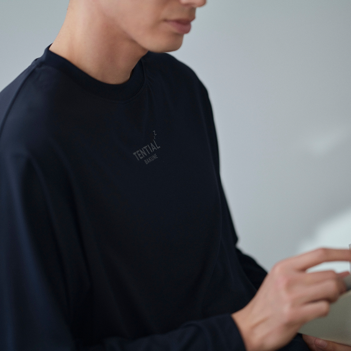 BAKUNE ドライ メンズ 上下セット（長袖Tシャツ・スリムロングパンツ