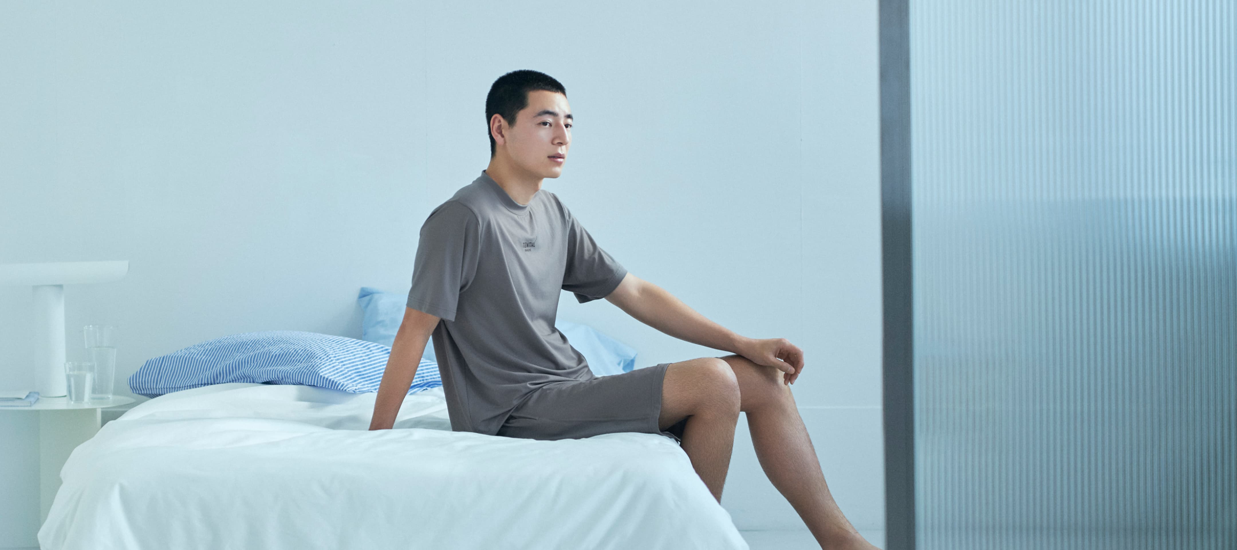 BAKUNE Mesh 上下セット（半袖Tシャツ・ショートパンツ）_25SS