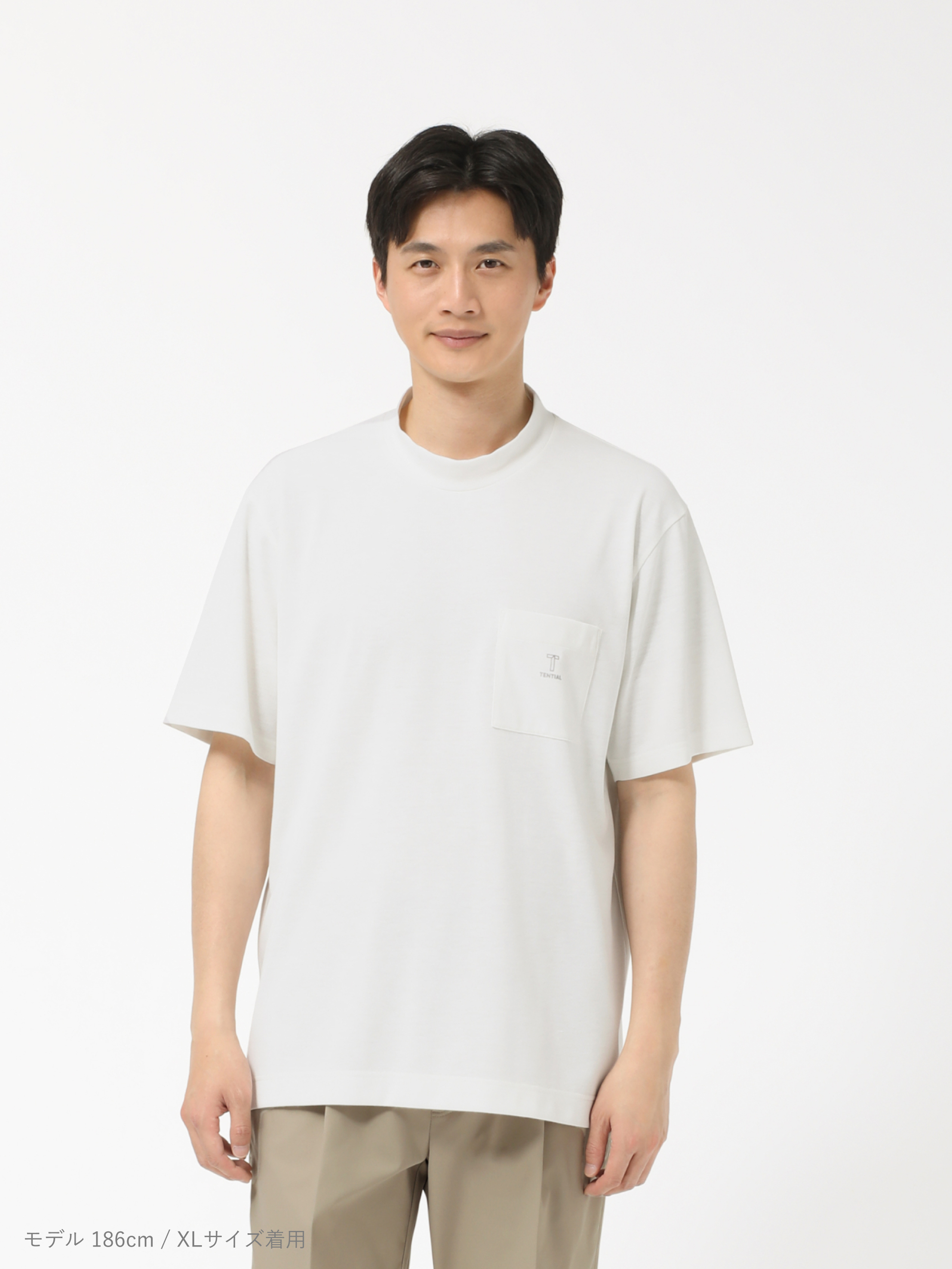 Golf Wear Short Sleeve T-Shirt Mock Neck / 半袖モックネック