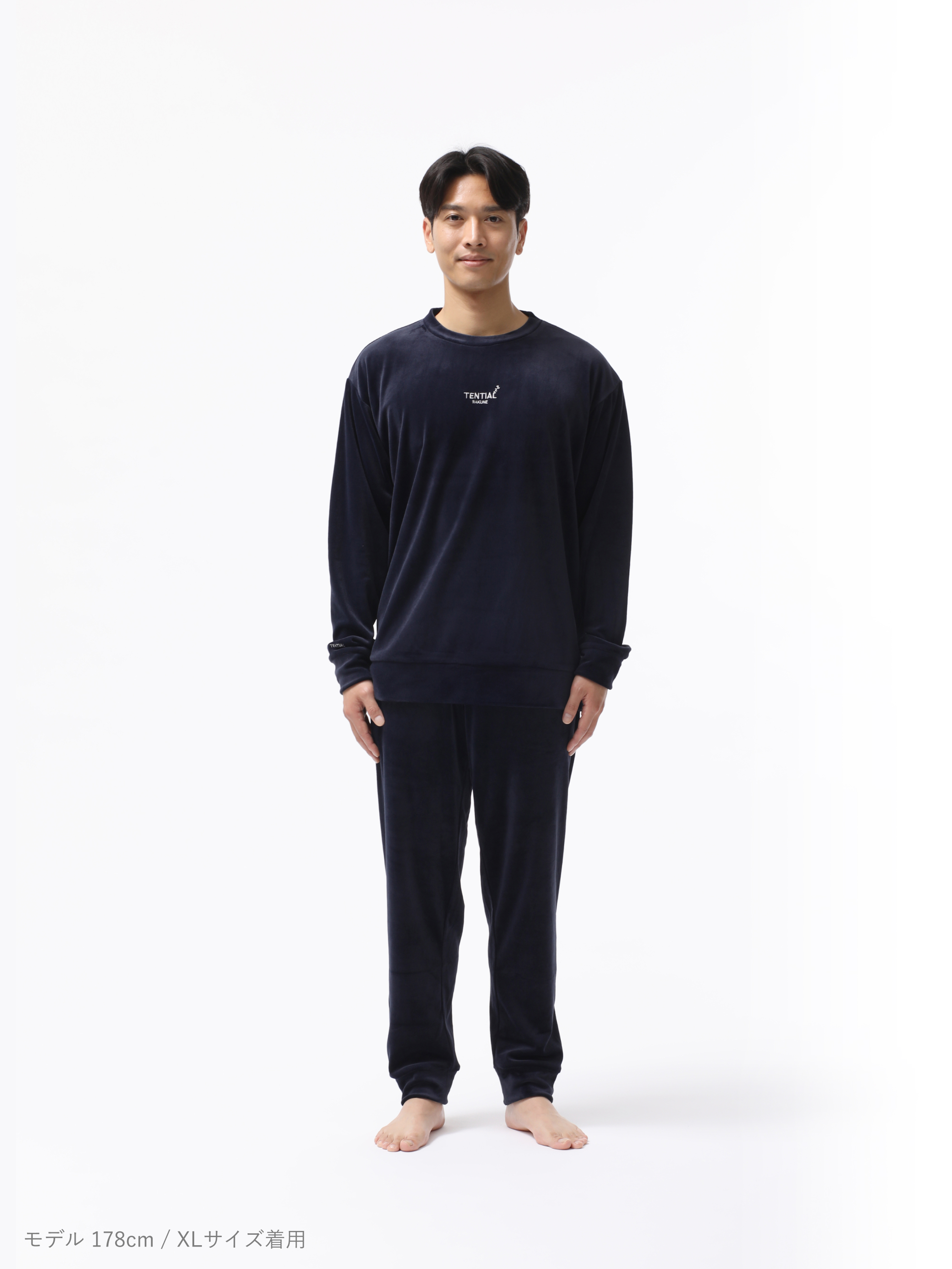 完売品 TENTIAL BAKUNE Velour 上下セット ネイビーS 楽天市場】【公式】BAKUNE Velour リカバリーウェア 疲労回復