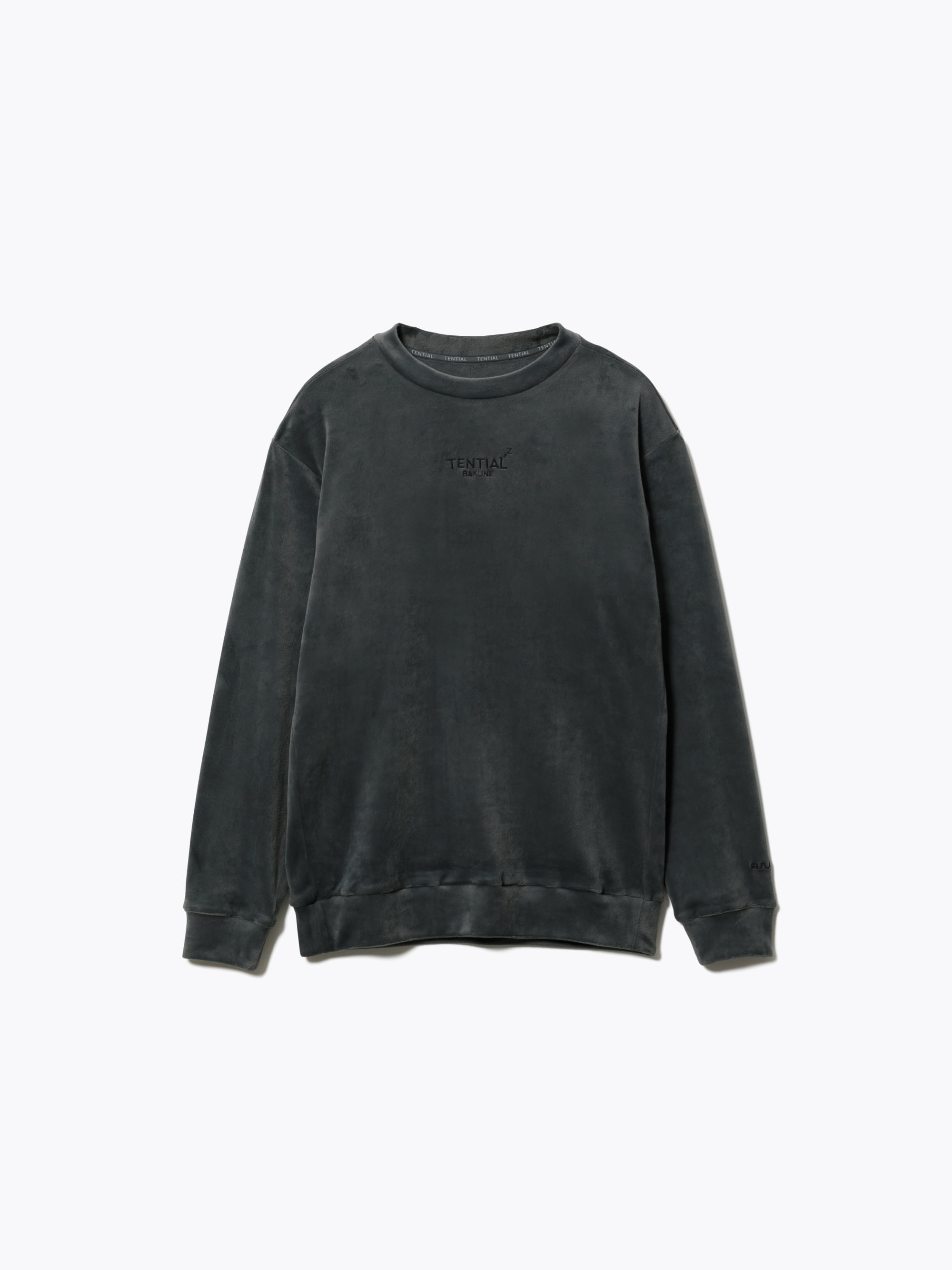 BAKUNE ベロア / 長袖クルーネックシャツ_25FW | TENTIAL公式