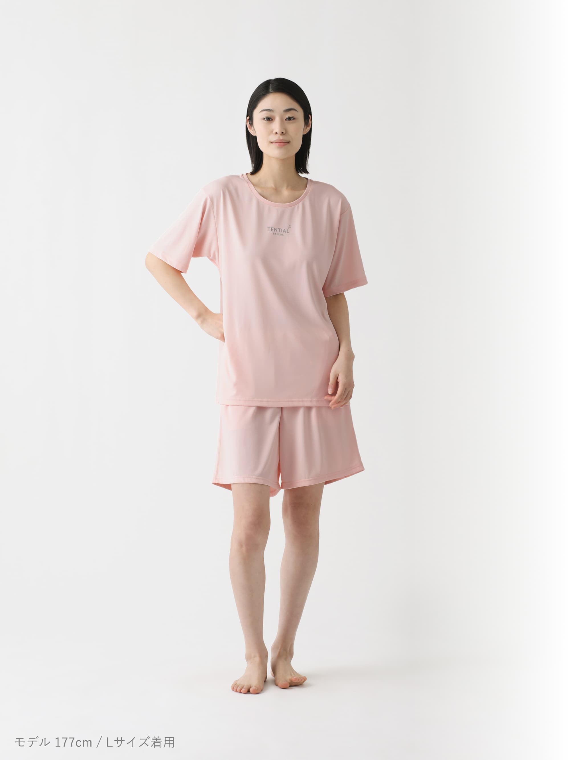 BAKUNE Dry Women's 上下セット（半袖Tシャツ・ショートパンツ）_25SS