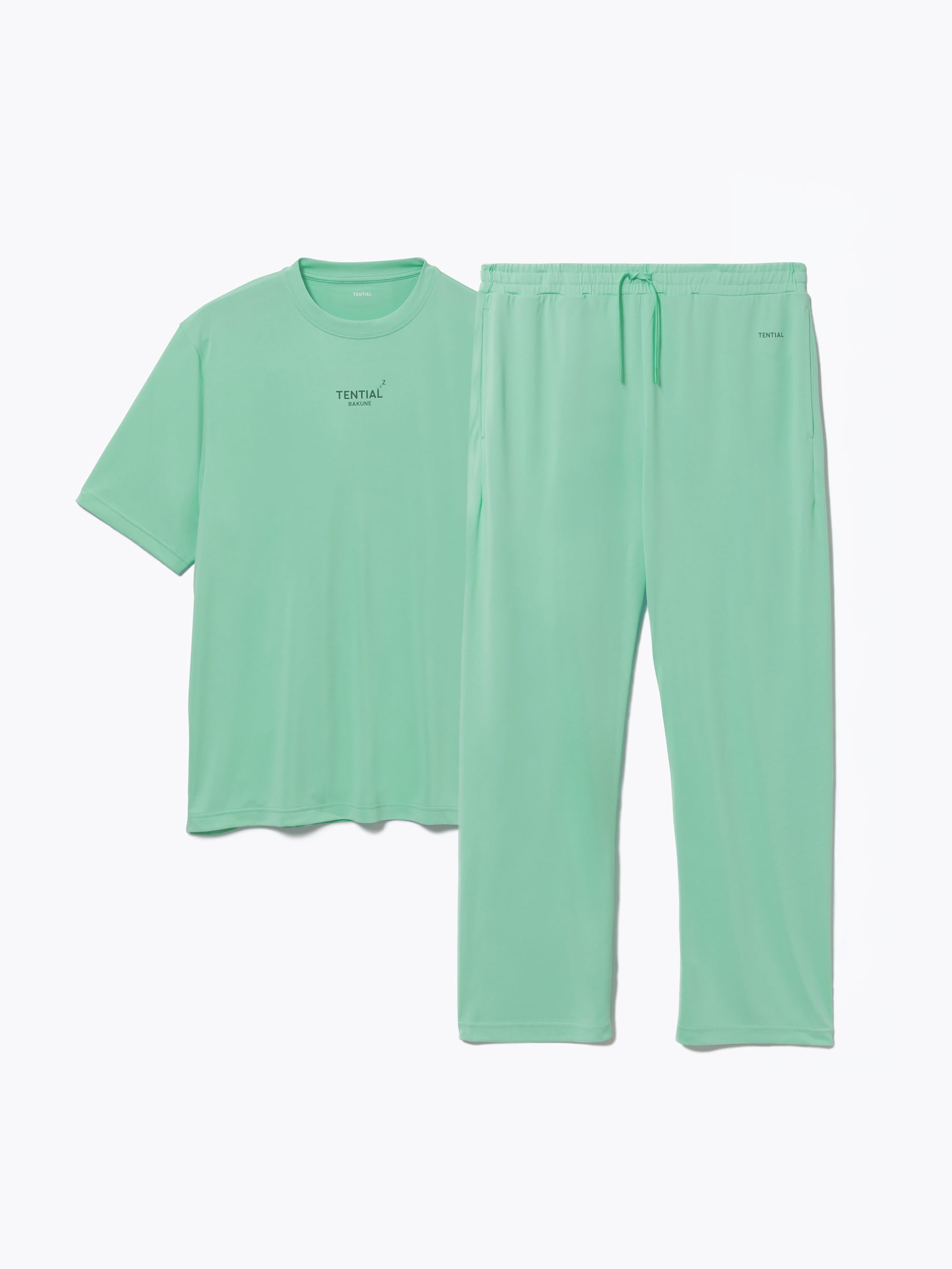 BAKUNE Dry Men's 上下セット（半袖Tシャツ・ロングパンツ）_25SS