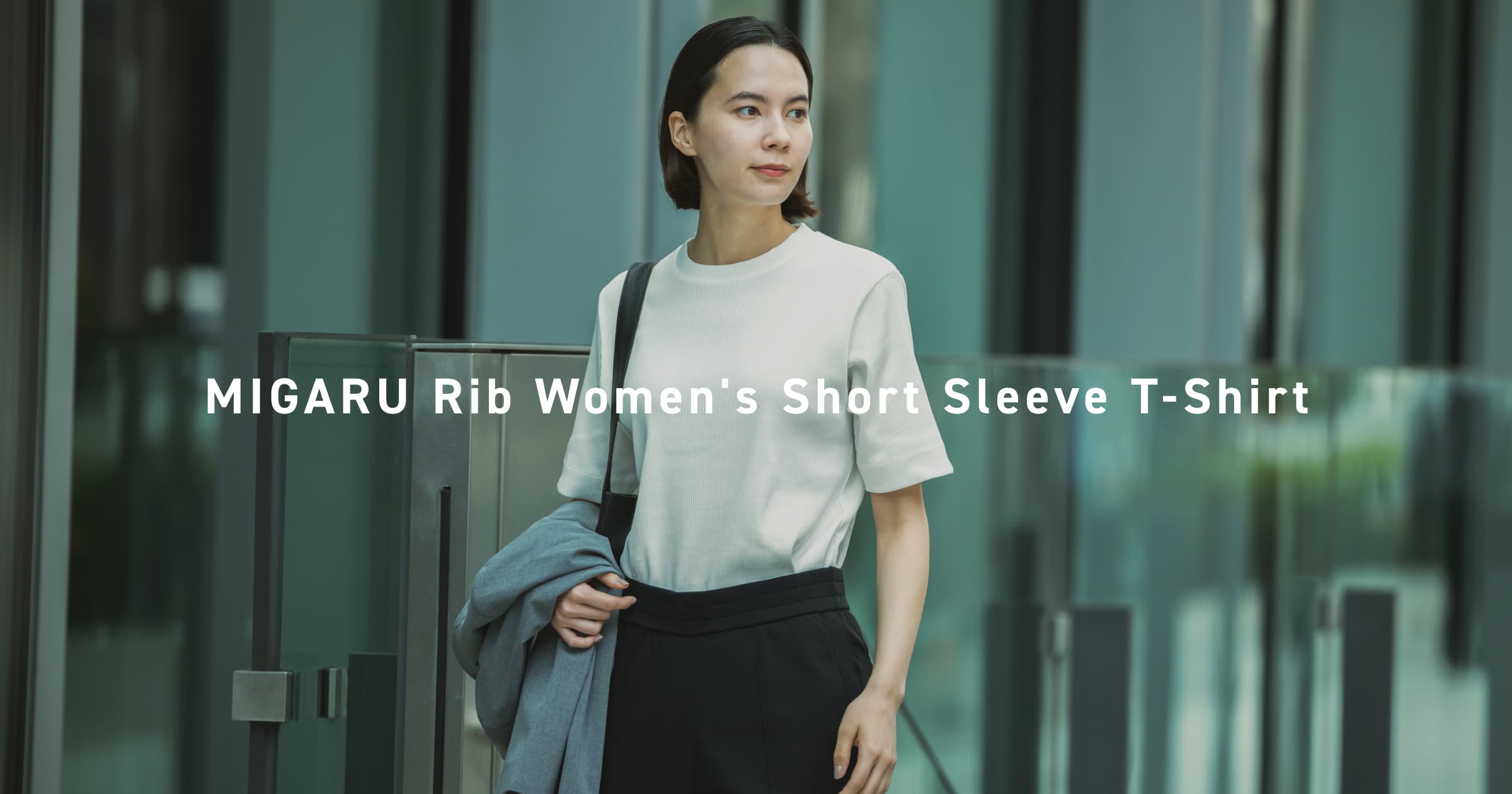 生まれのブランドで MIGARU Rib Women's Short Sleeve T-Shirt_25SS | TENTIAL ルームウェア・パジャマ