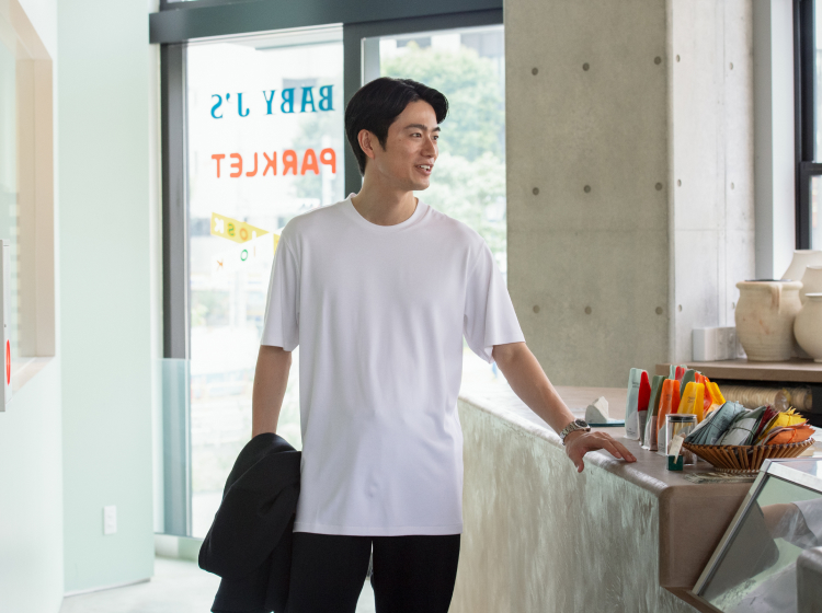 テーラードTシャツ メンズ / 半袖Tシャツ_25FW | TENTIAL公式