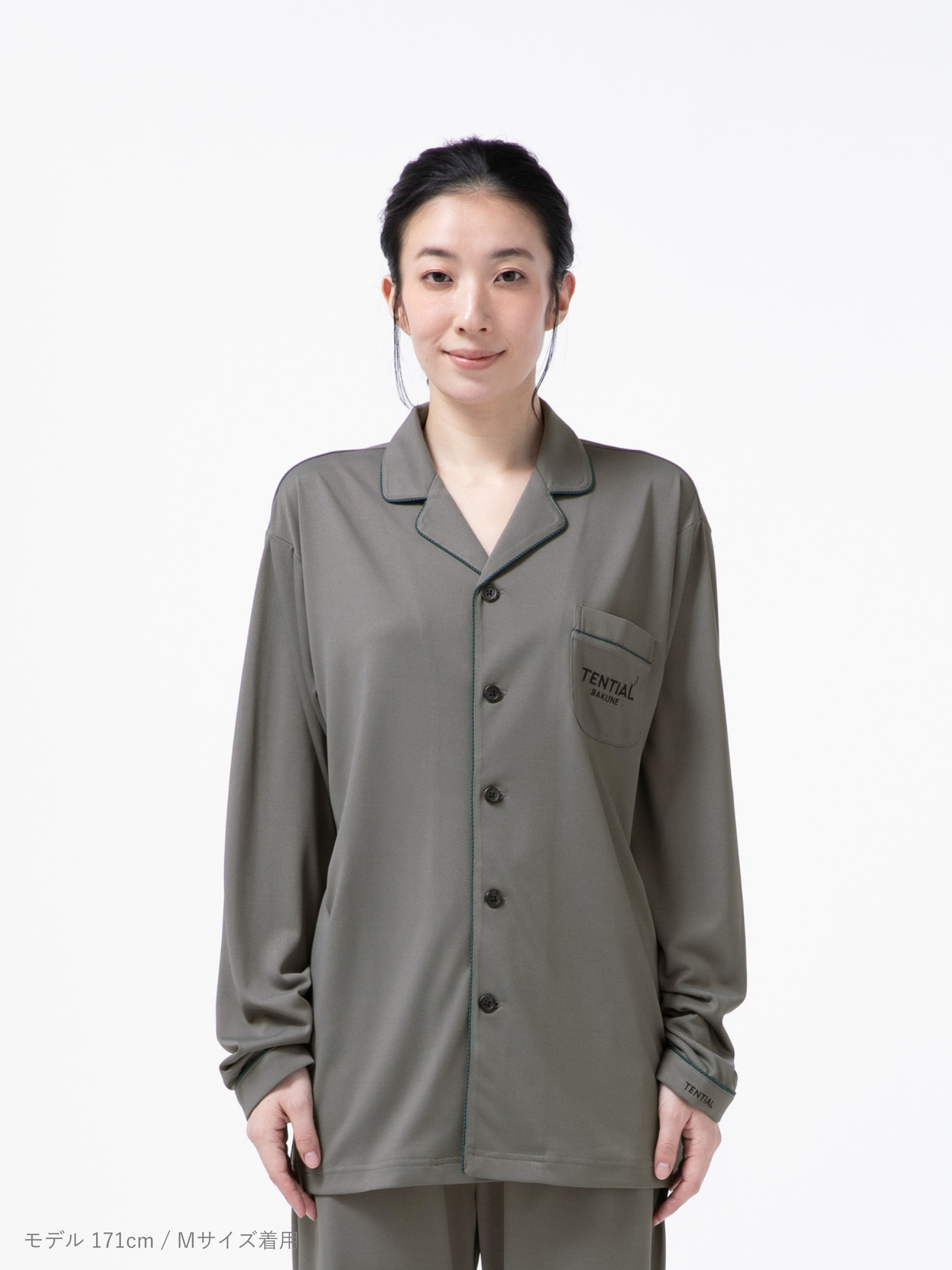 BAKUNE Pajamas Dry 長袖シャツ_25SS | TENTIAL公式オンラインストア
