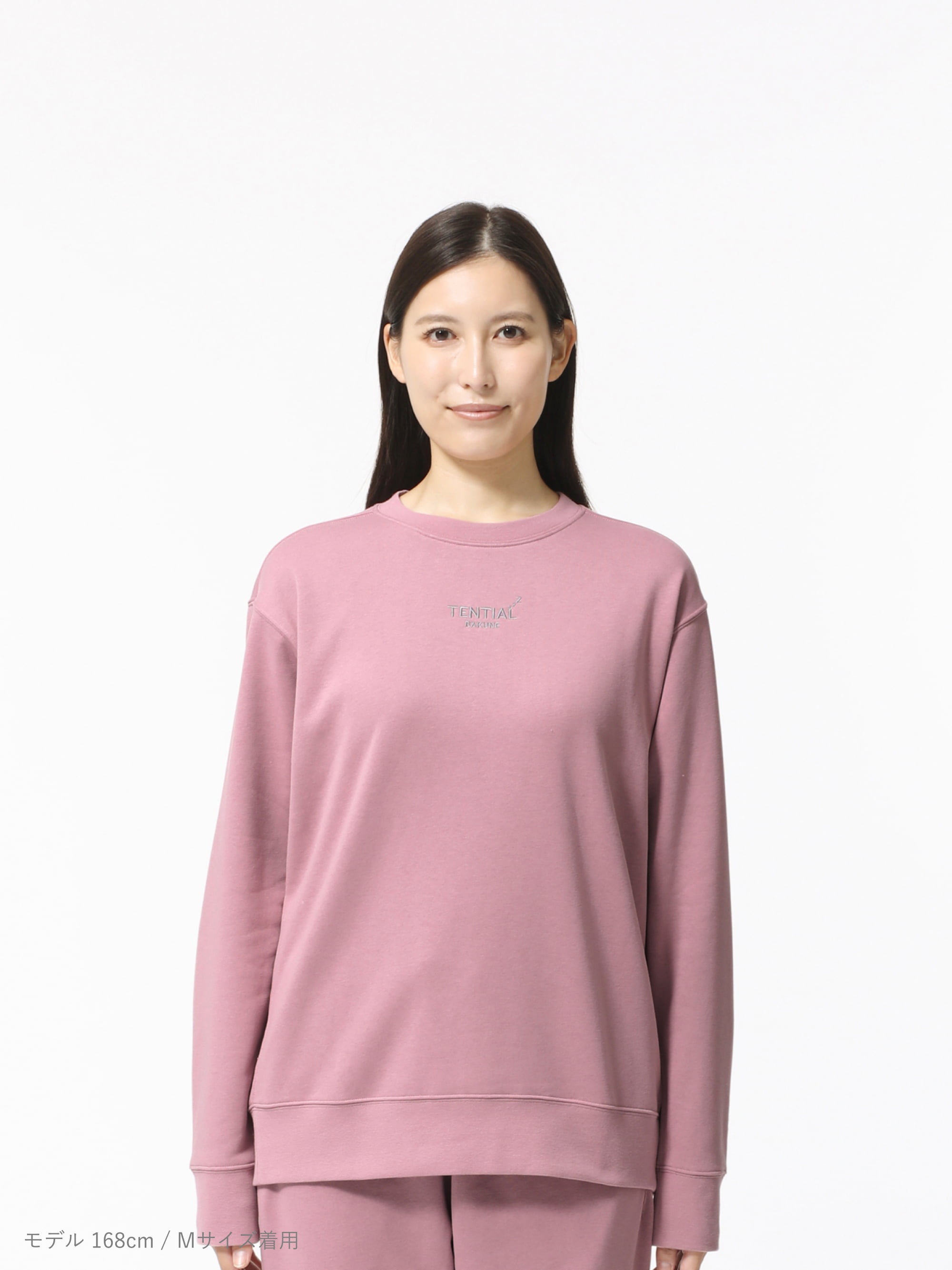 TENTIAL BAKUNE ウォーム　ロングスリーブ M ピンク BAKUNE ウォーム / 長袖クルーネックシャツ_25FW | TENTIAL公式