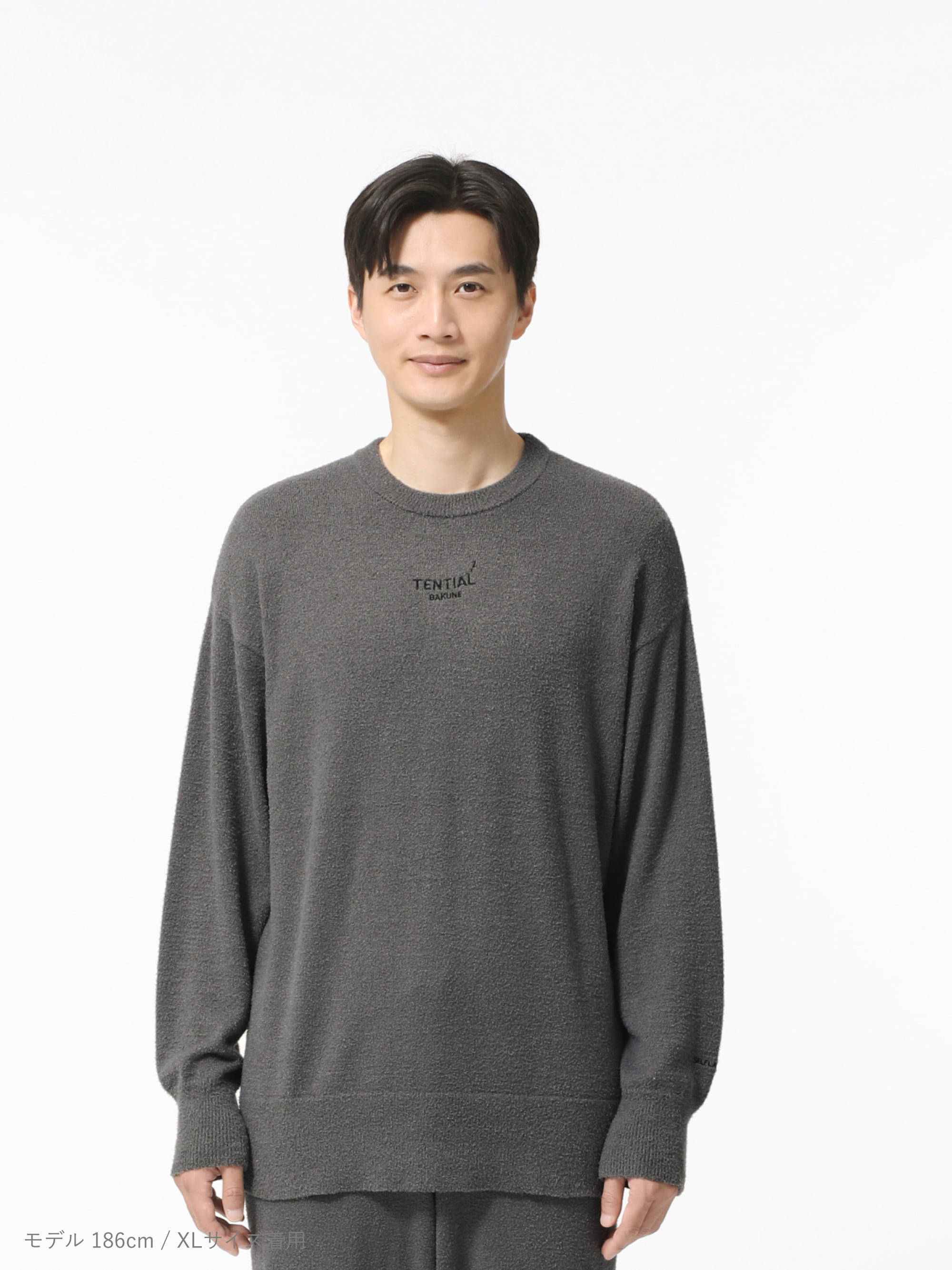 BAKUNE ソフトニット / 長袖クルーネックシャツ_25FW | TENTIAL