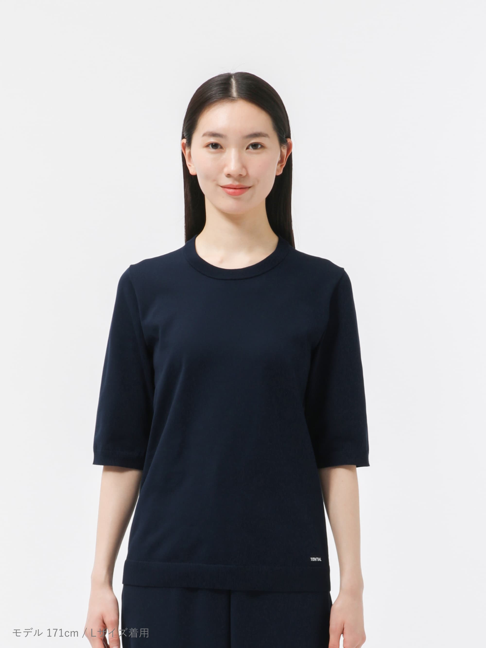 MIGARU Light Knit Women's Short Sleeve T-Shirt / 半袖Tシャツ