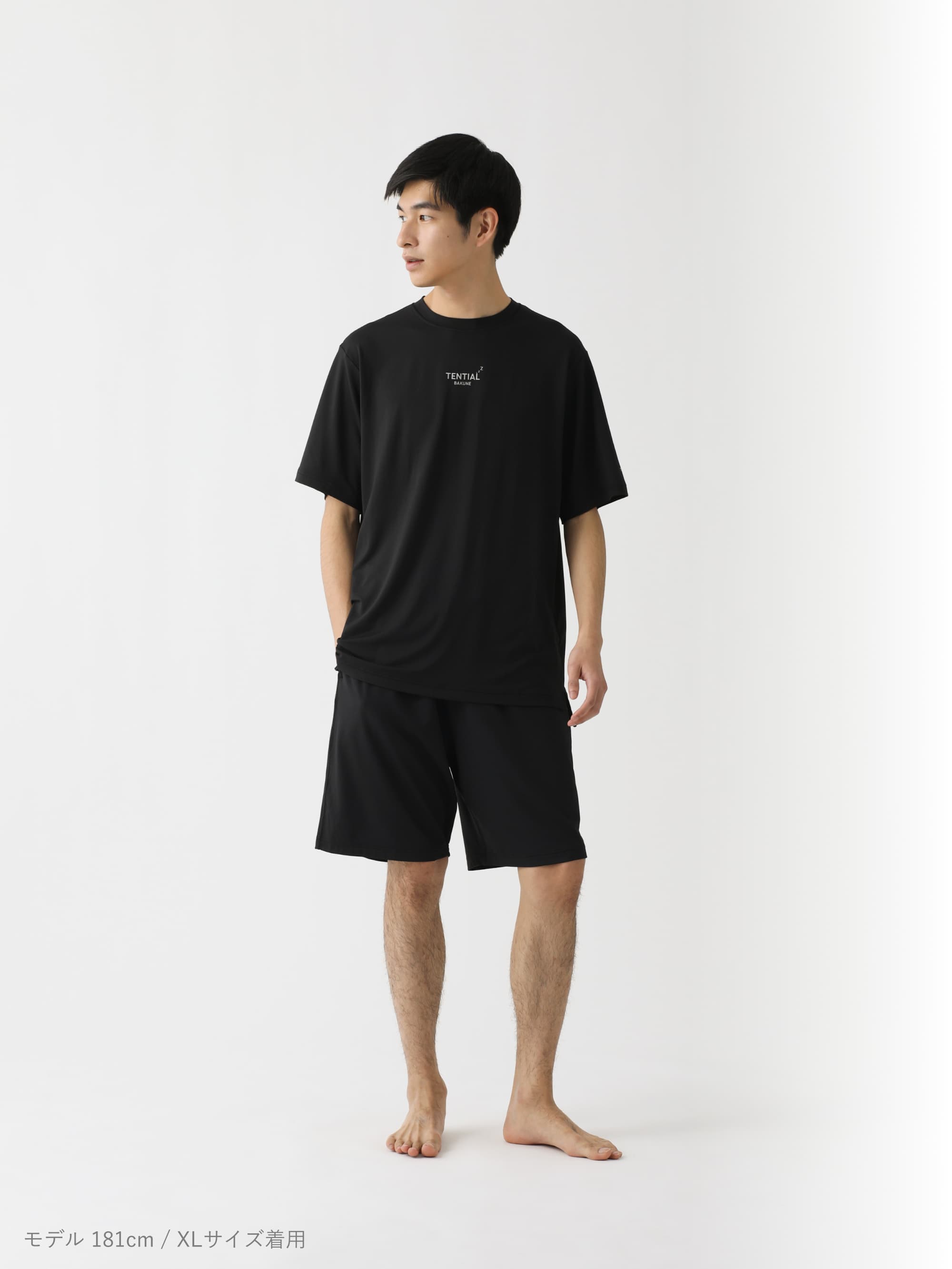 BAKUNE Mesh 上下セット（半袖Tシャツ・ショートパンツ）_25SS