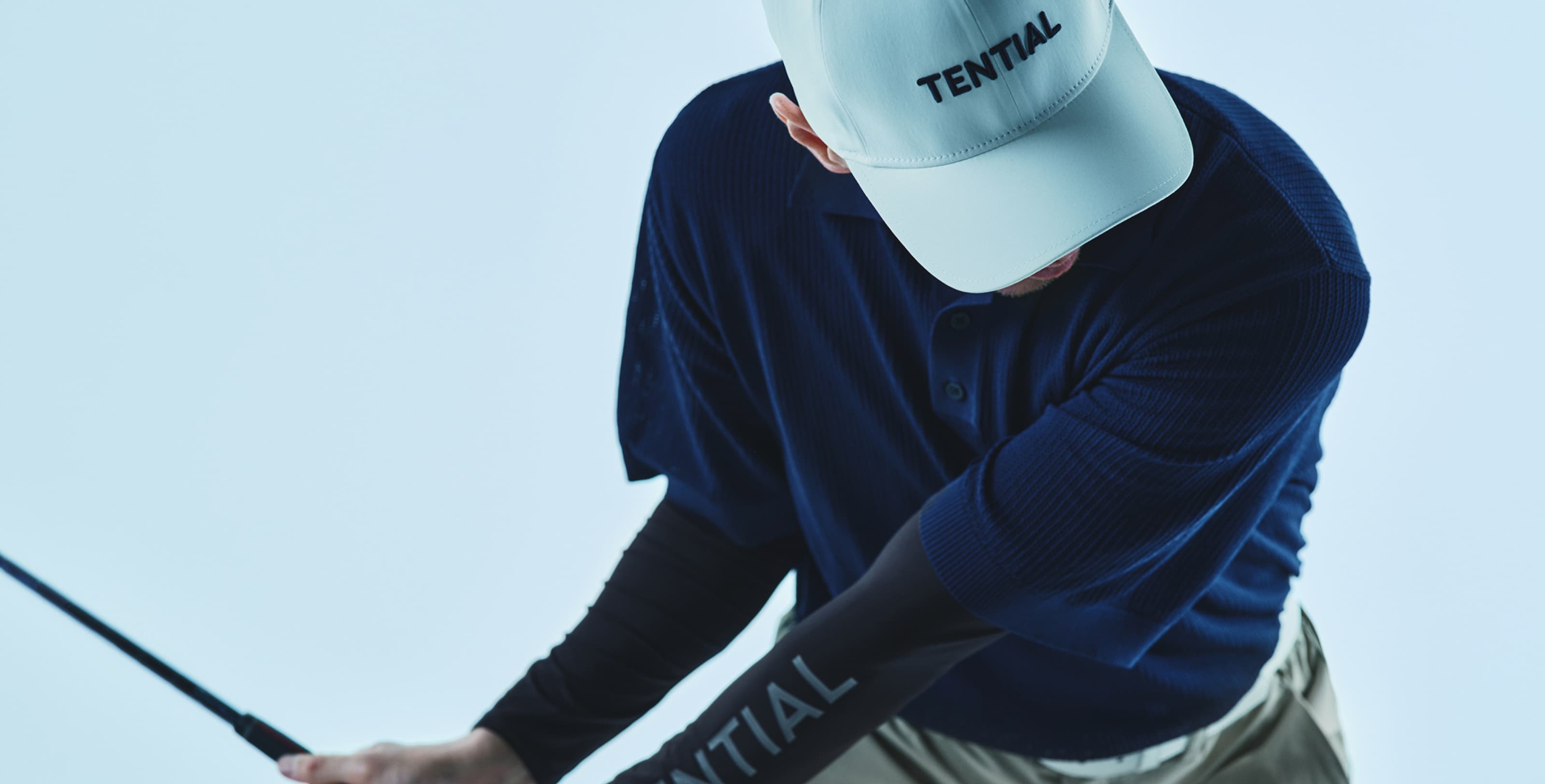 Golf Wear Mesh Knit Short Sleeve Polo Shirt / 半袖ポロシャツ