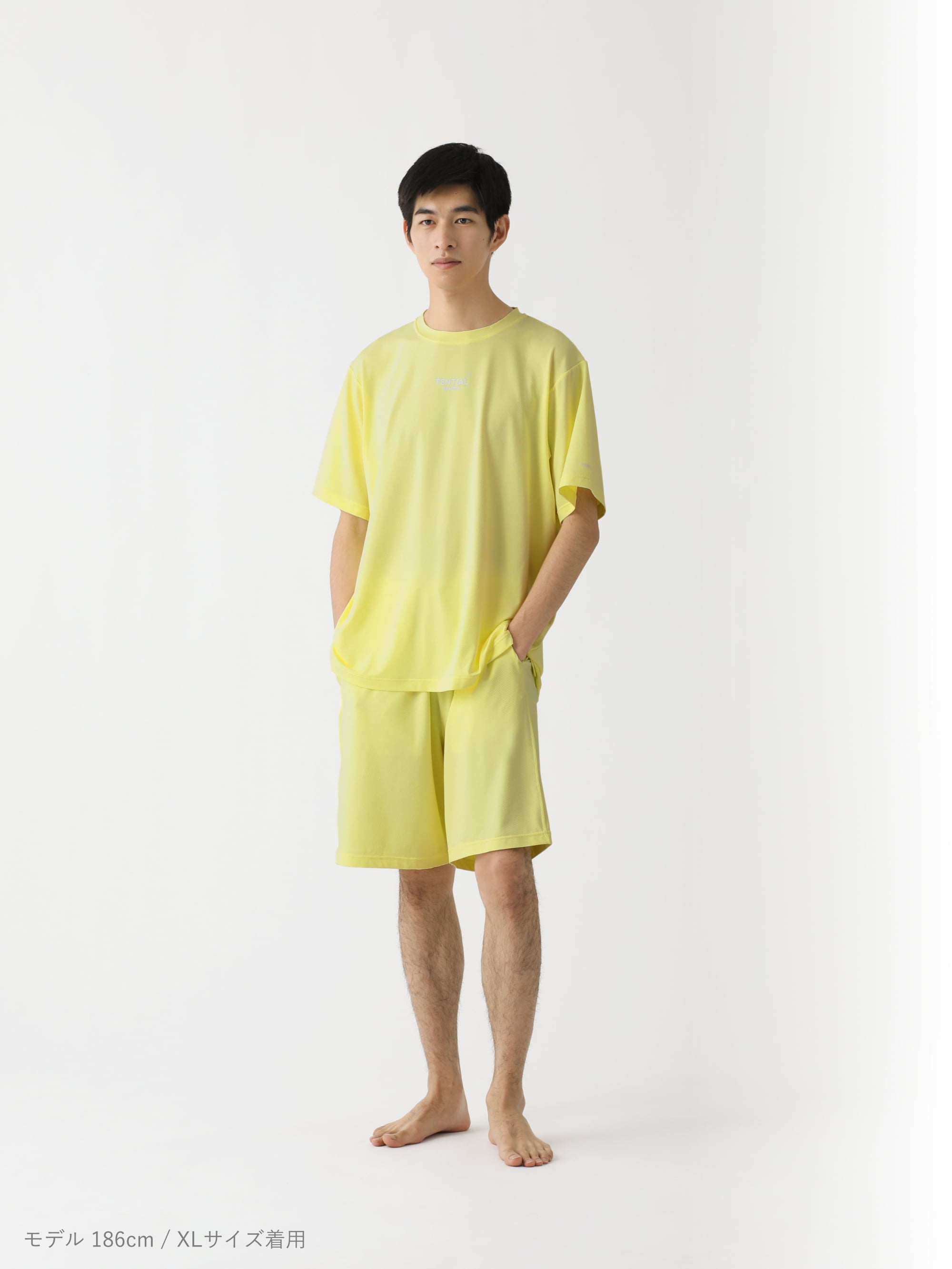 BAKUNE Mesh 上下セット（半袖Tシャツ・ショートパンツ）_25SS