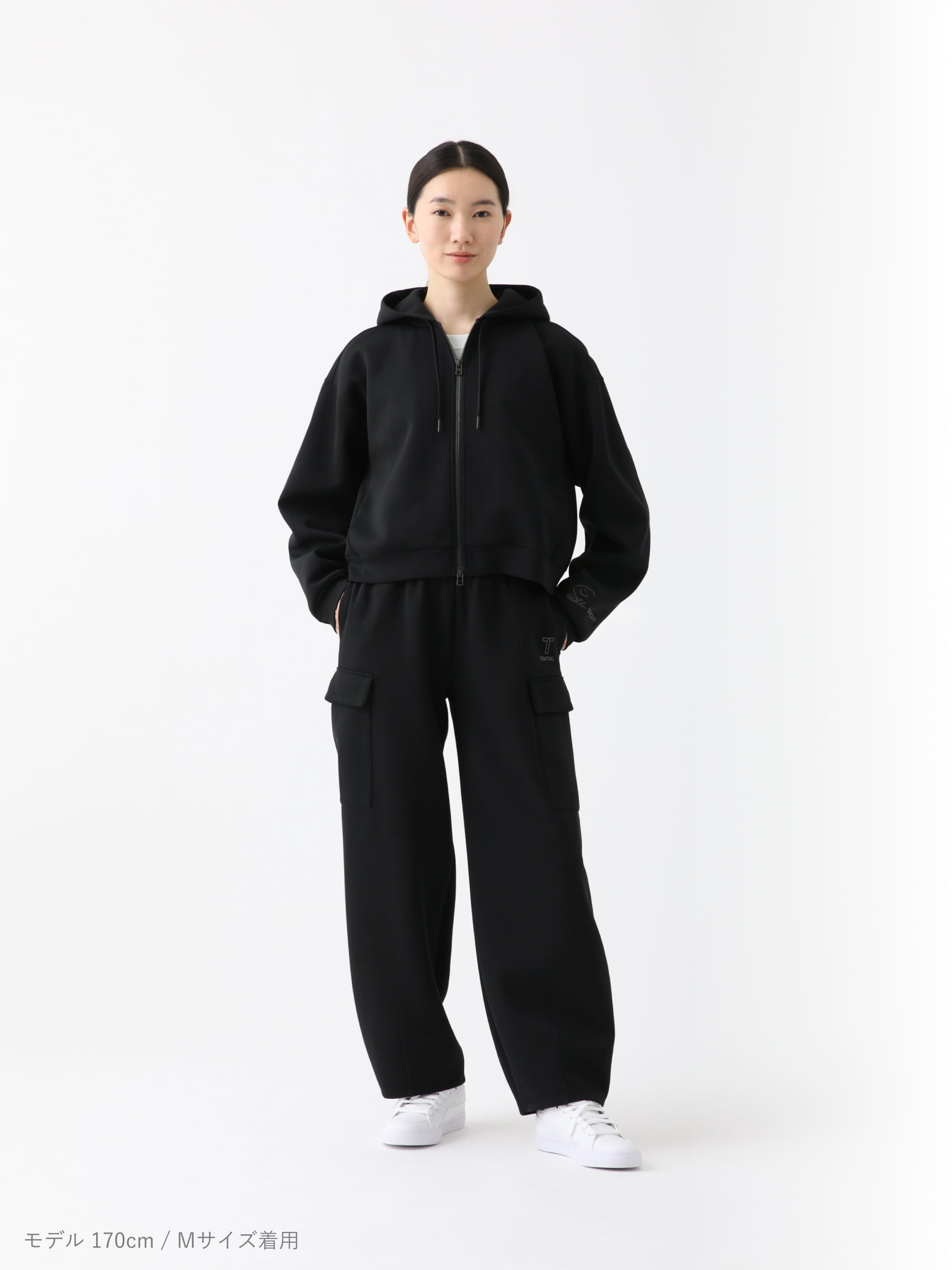 新品ＴＥＮＴＩＡＬテックスウエットフルジップフーディーブラック vx8dinp1zd-1757934304611.jpg