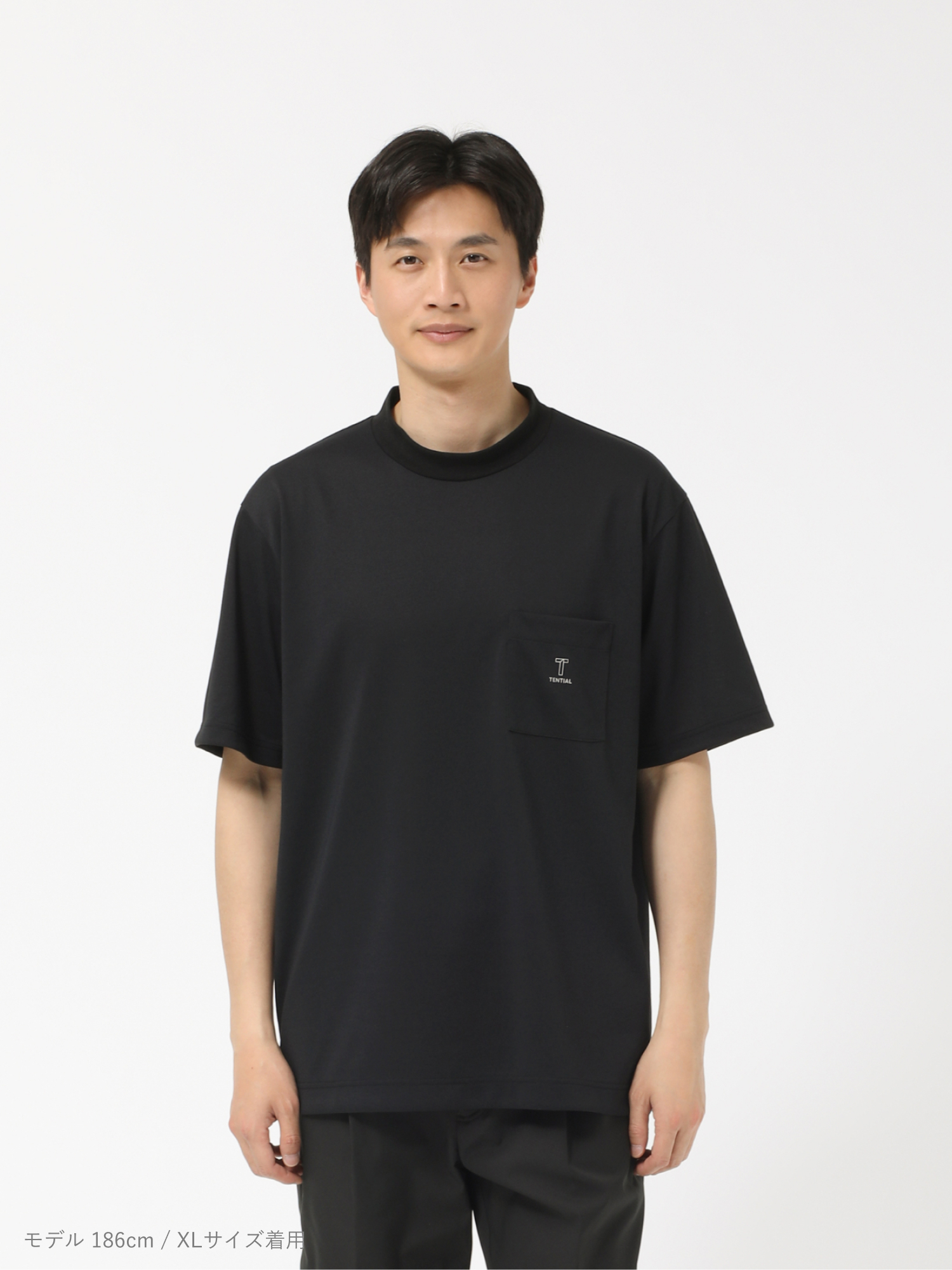 Golf Wear Short Sleeve T-Shirt Mock Neck / 半袖モックネック