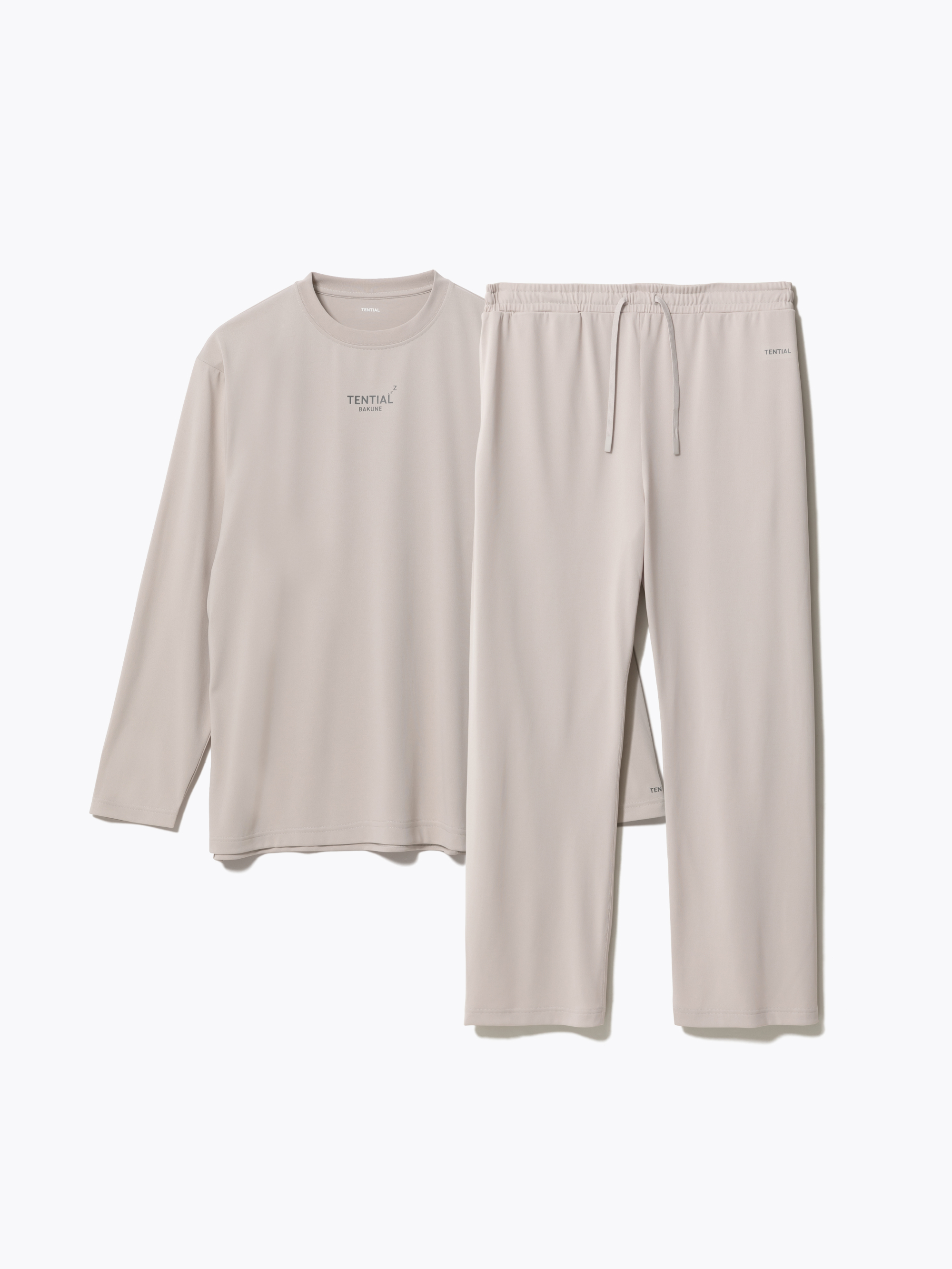 新品TENTIAL BAKUNE bakune dry Amazon | [TENTIAL] BAKUNE Pajamas Dry [ バクネ ] 上下セット(長袖