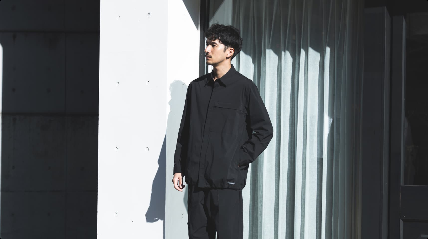 MIGARU Nylon Woven Jacket Packable パッカブルジャケット_25SS