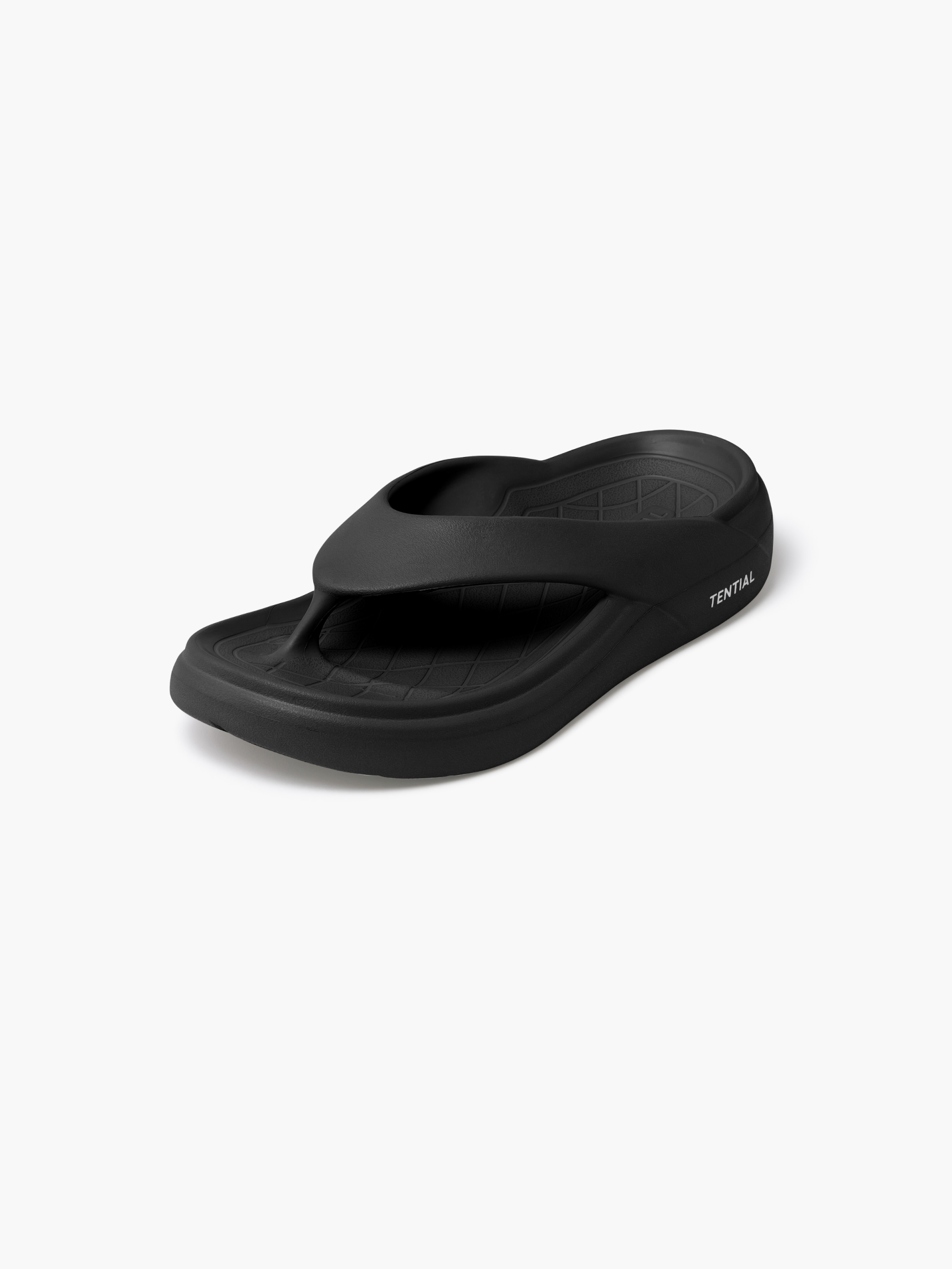 TENTIAL リカバリーサンダル Pro M ブラック リカバリーサンダル フリップフロップ 26SS | TENTIAL公式オンラインストア