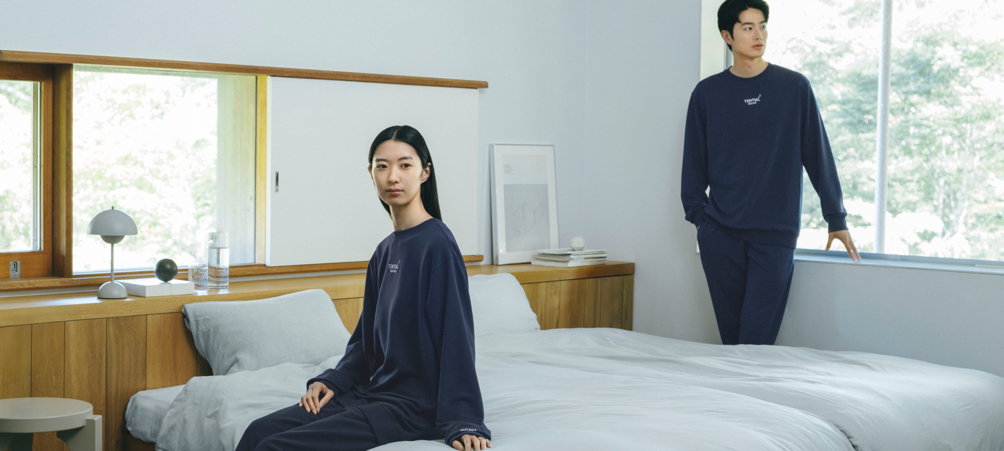 TENTIAL BAKUNE スウェット上下セット ルームウェア ベージュ M 楽天市場】【レビュー特典】TENTIAL テンシャル BAKUNE バクネ