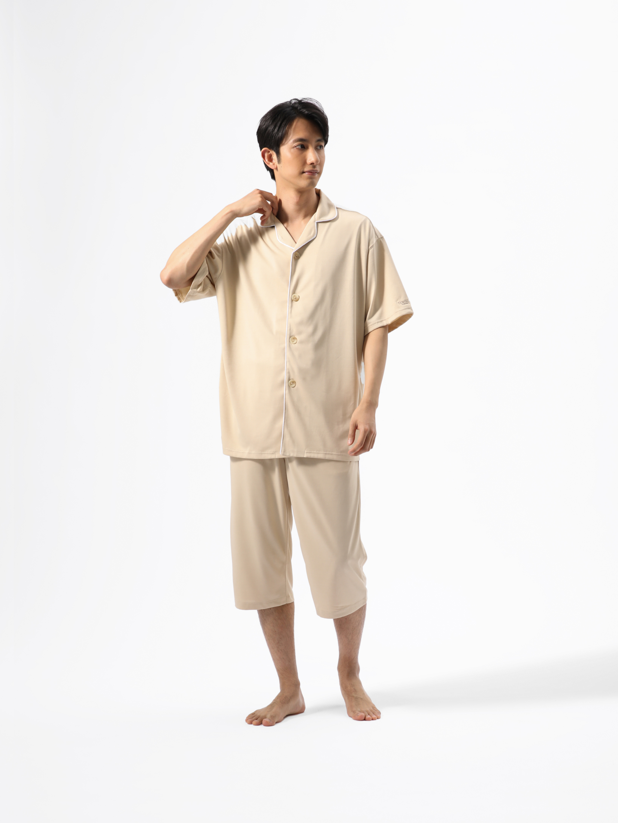 BAKUNE Pajamas 上下セット（半袖・クロップドパンツ