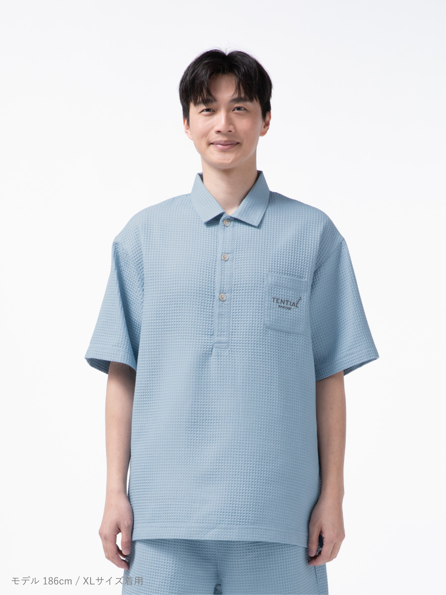 BAKUNE Waffle Men's / 半袖シャツ | TENTIAL公式オンラインストア