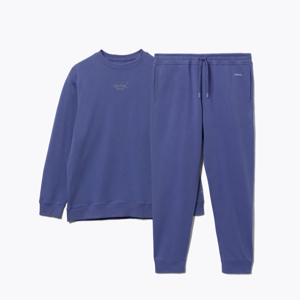 BAKUNE パジャマ サテン / 上下セット（長袖シャツ・ロングパンツ