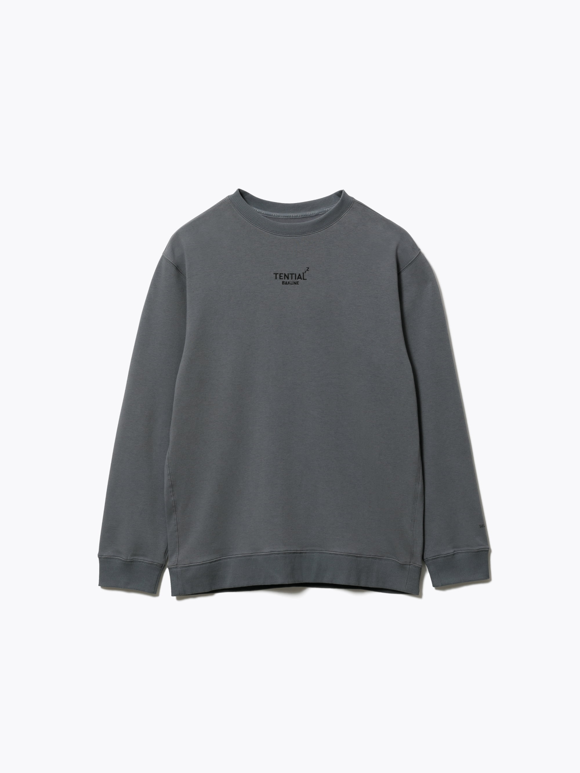 BAKUNE スウェット メンズ / 長袖クルーネックシャツ_25FW | TENTIAL