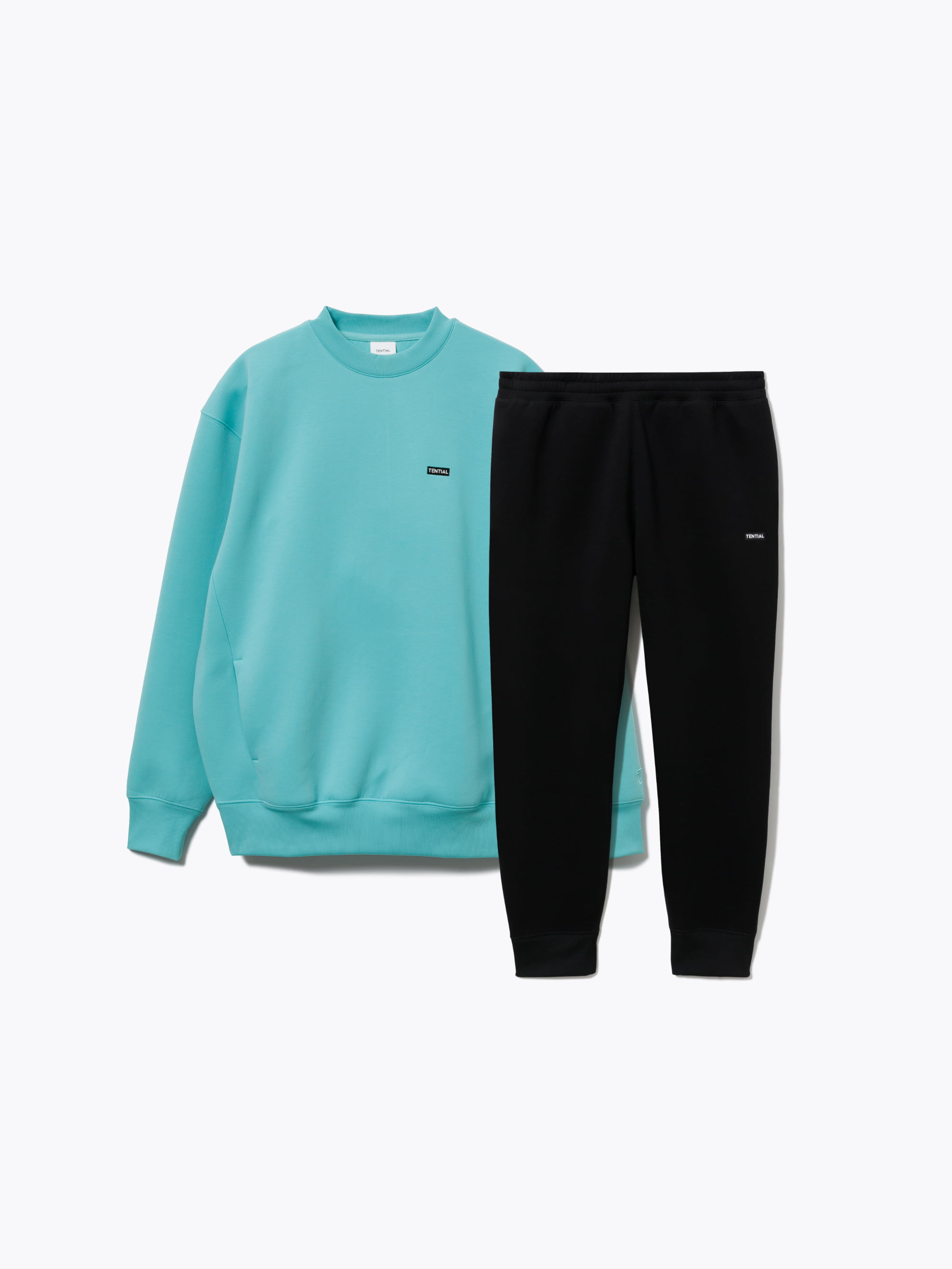 テックスウェット】クルーネックプルオーバー / 上下セット（クルー