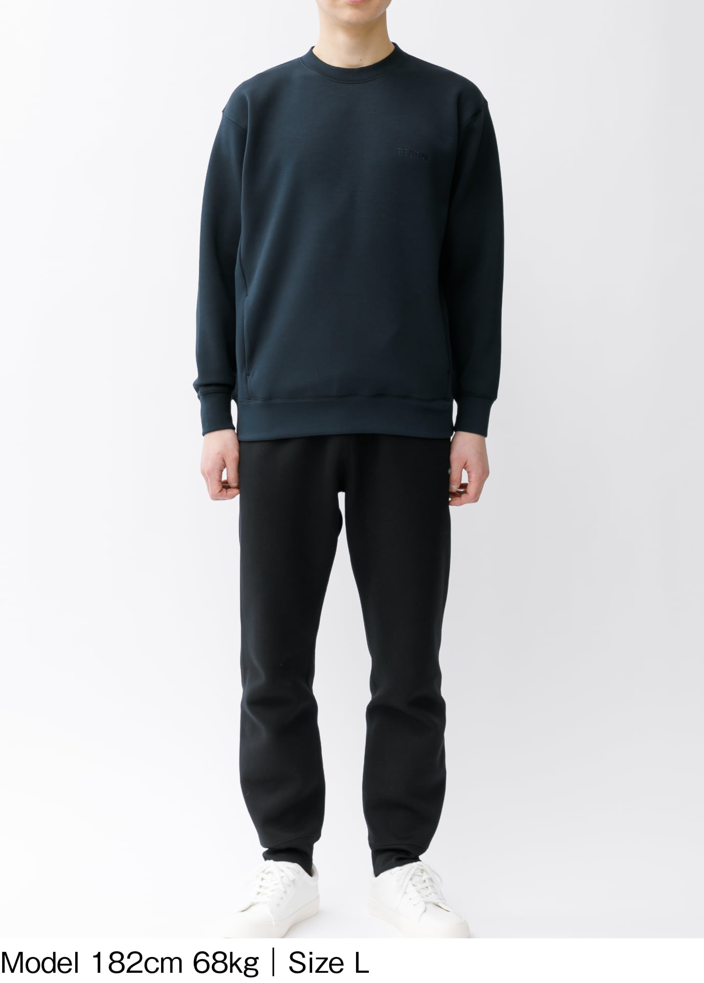 ソフトストレッチ】クルーネックプルオーバー | TENTIAL公式オンライン