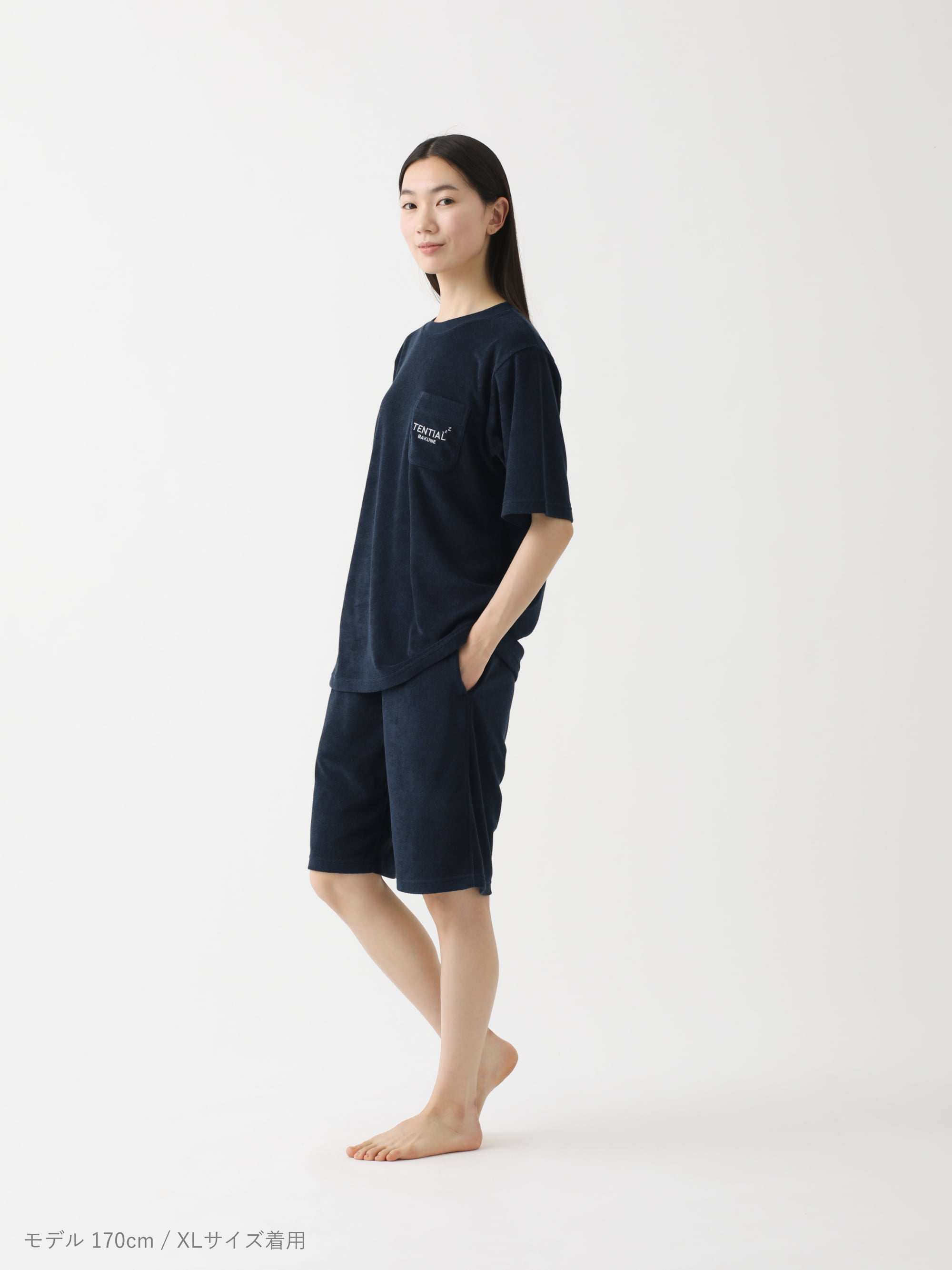 BAKUNE パイル / 上下セット（半袖Tシャツ・ショートパンツ