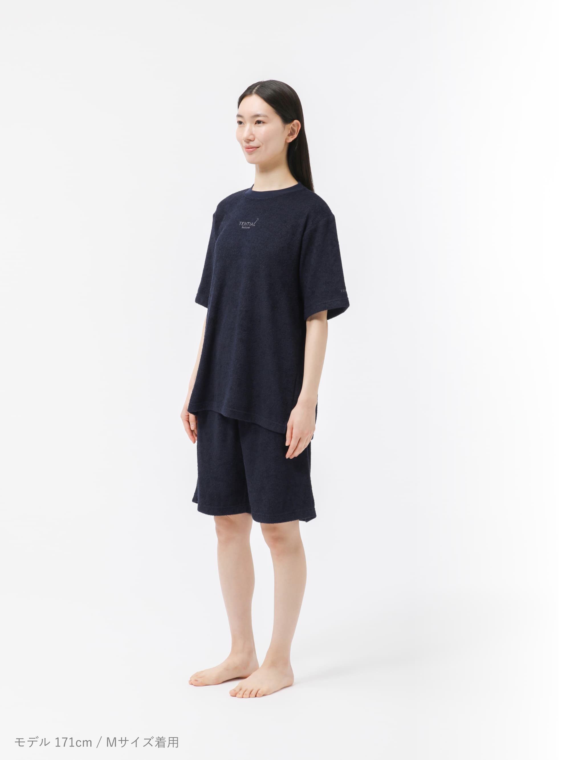 BAKUNE Pile 上下セット（半袖Tシャツ・ショートパンツ）_25SS LP