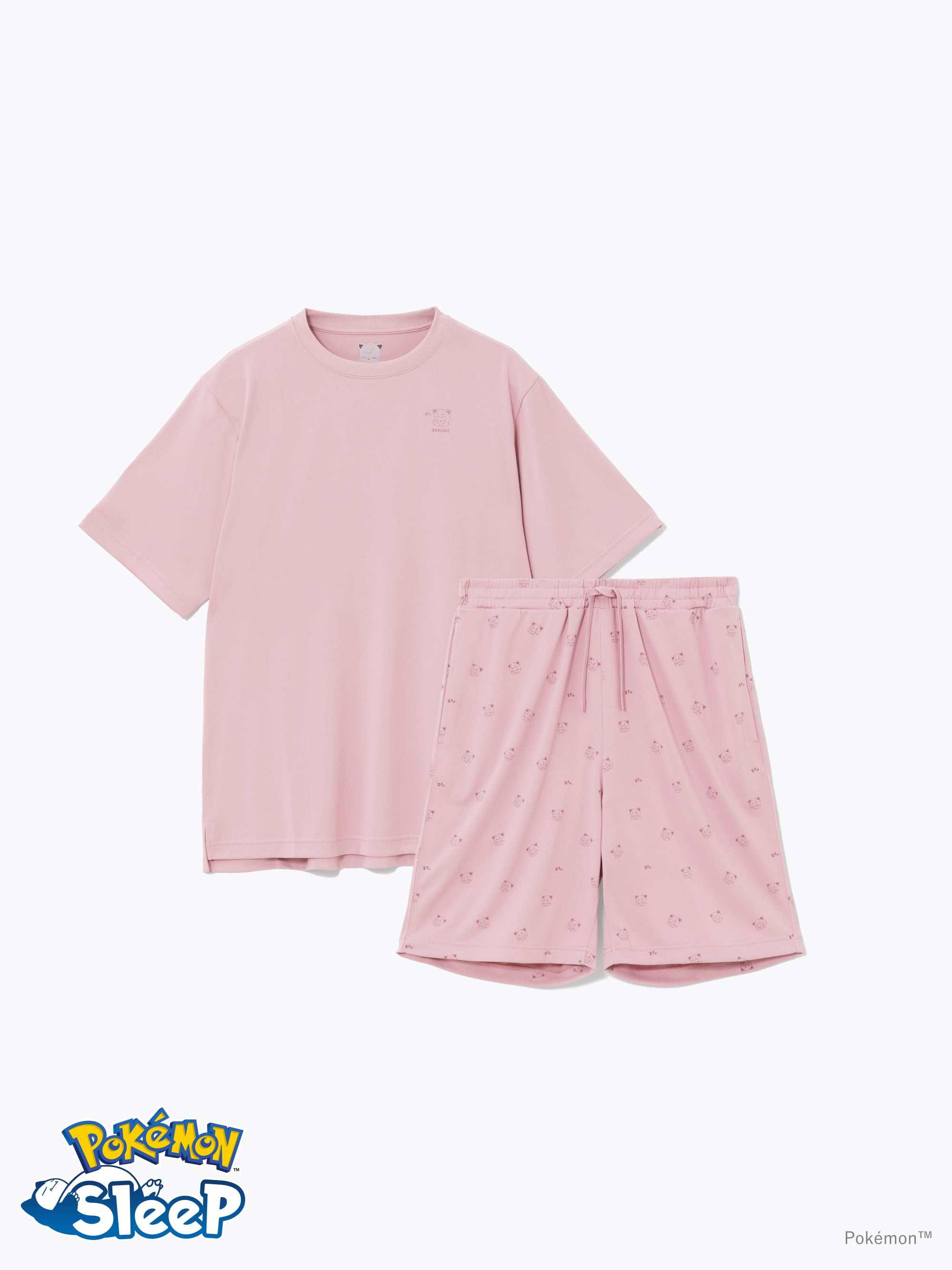 BAKUNE Dry(Pokémon Sleep) / 上下セット（半袖Tシャツ・ショート