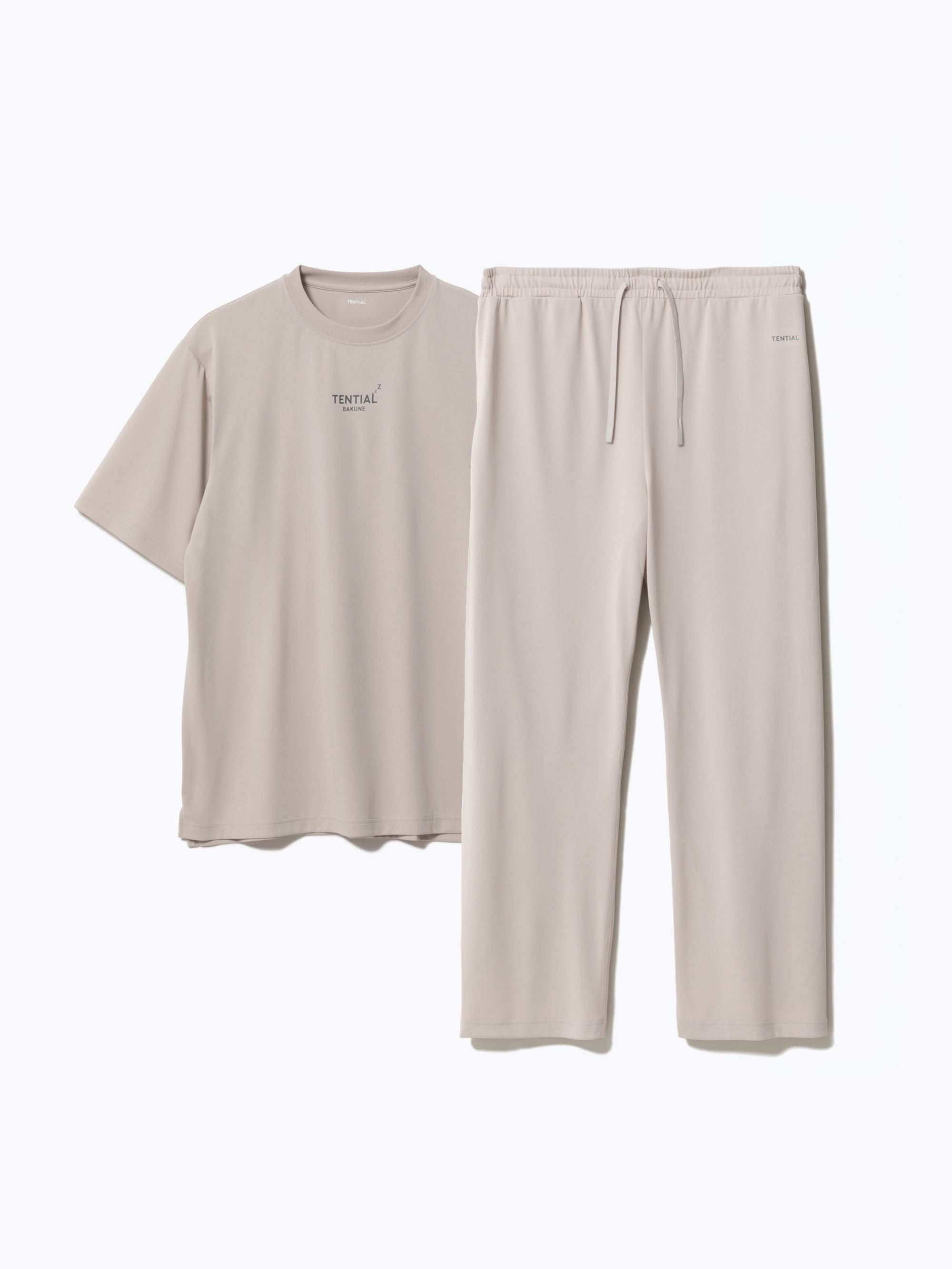BAKUNE Dry Men's 上下セット（半袖Tシャツ・ロングパンツ）_25SS