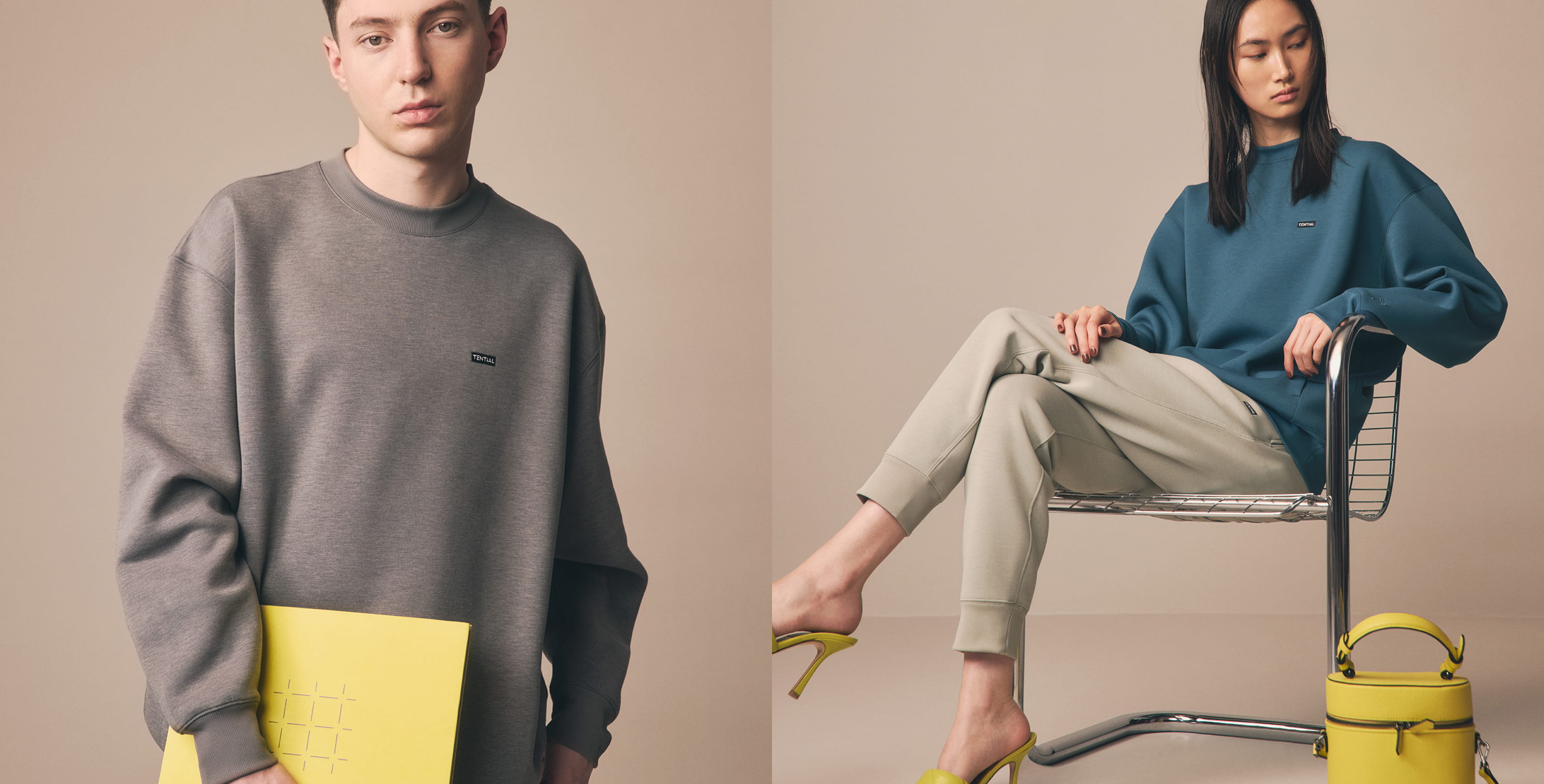 テックスウェット】クルーネックプルオーバー_25FW | TENTIAL公式